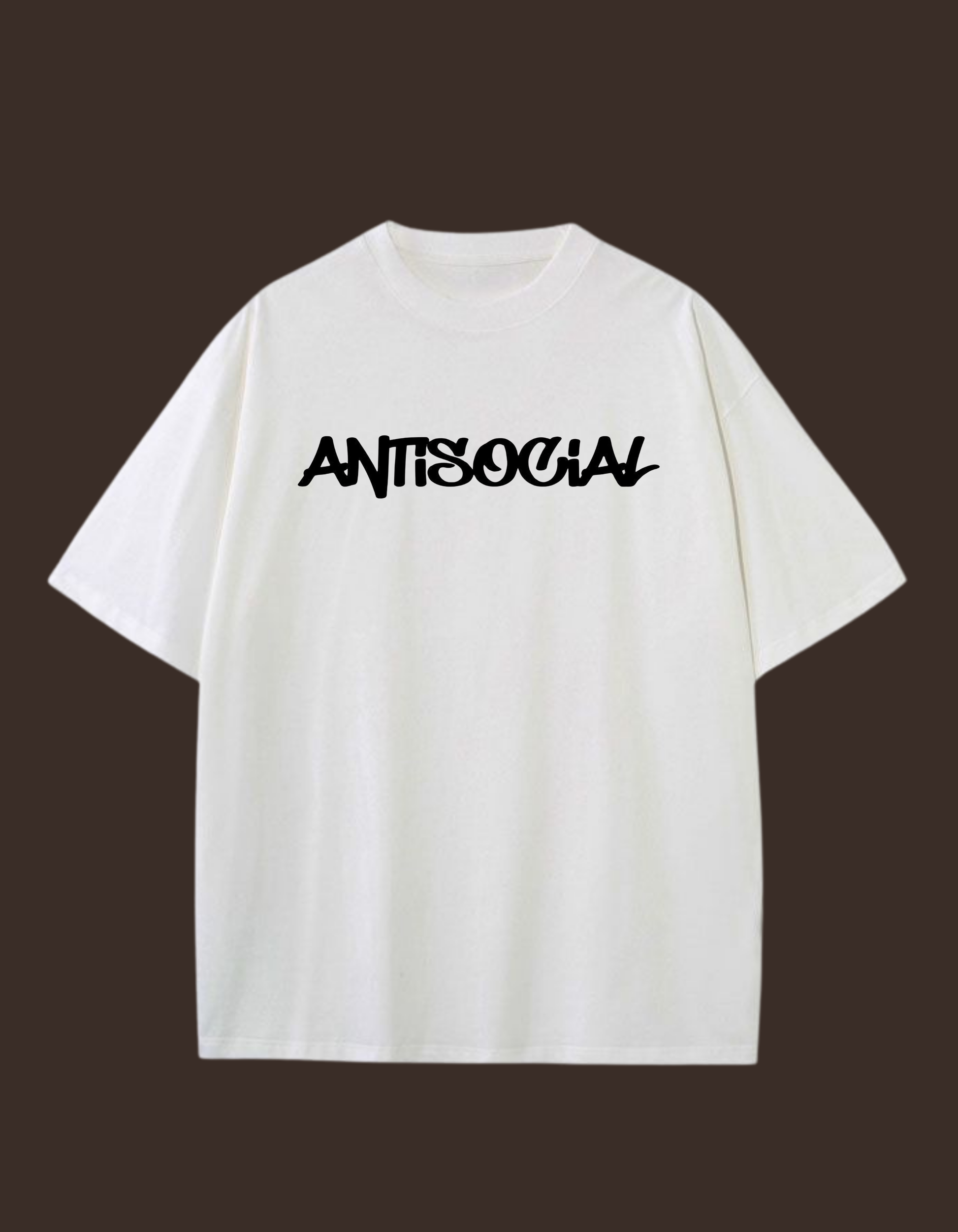 ANTISOCIAL OVERSIZE T-SHIRT