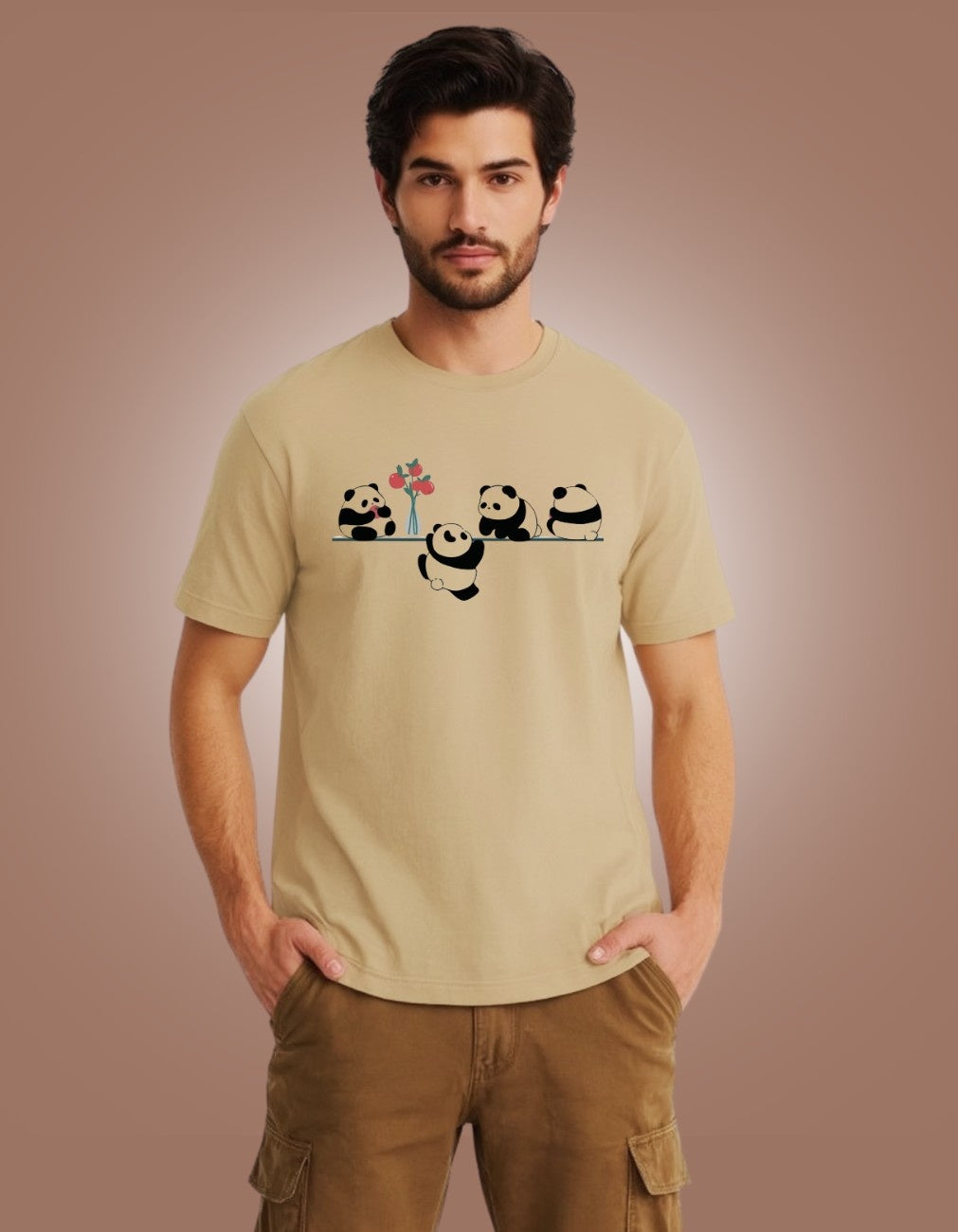 PANDA REGULAR T-SHIRT