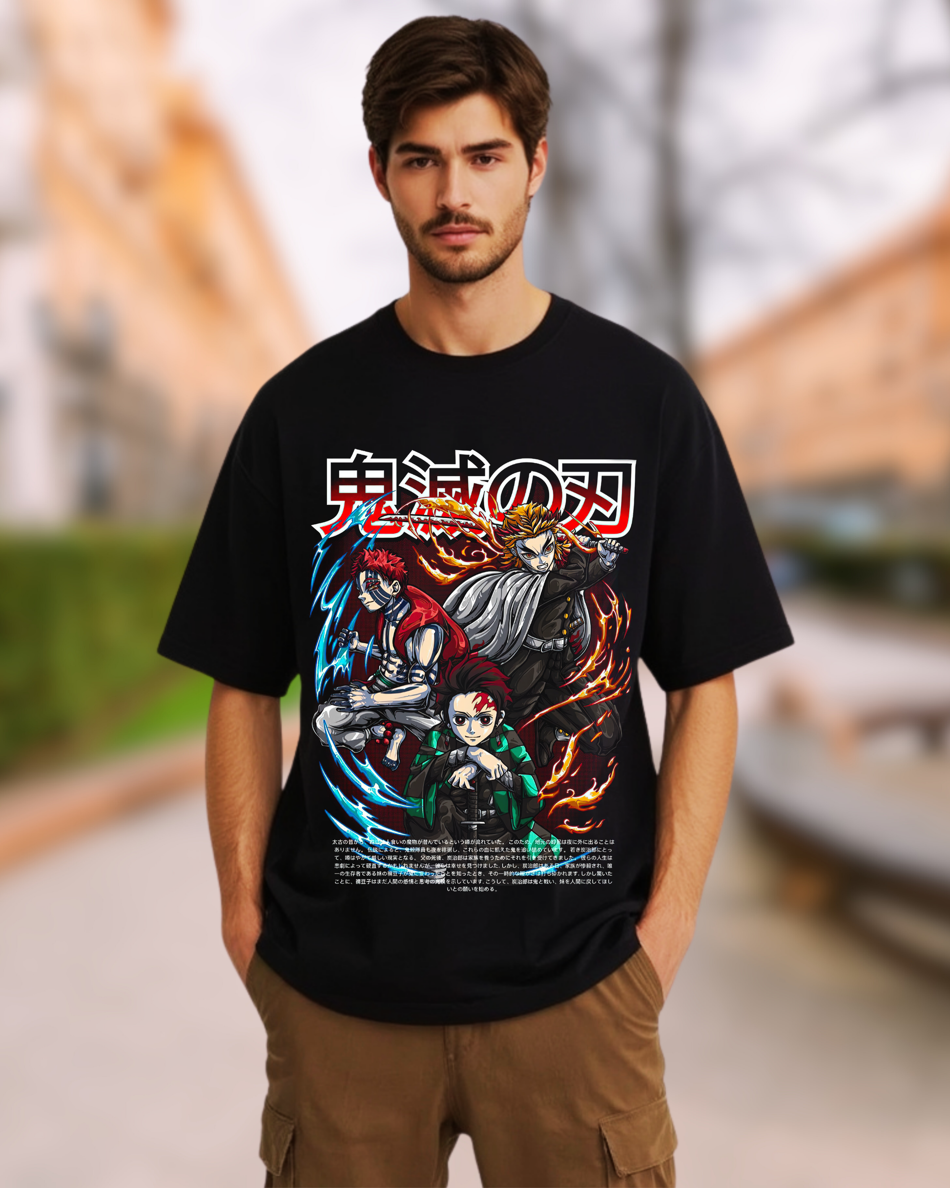 DEMON SLAYER OVERSIZE T-SHIRT