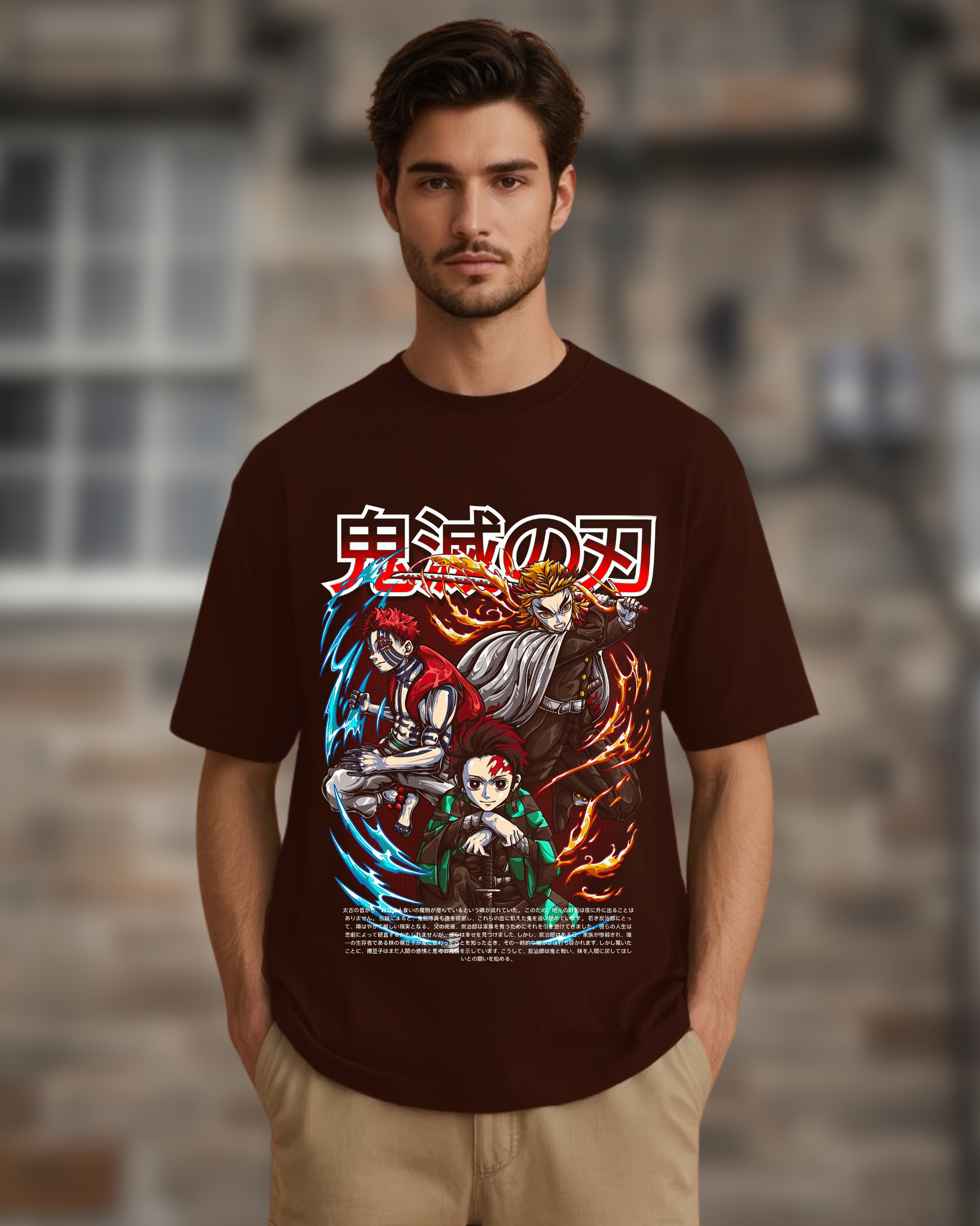 DEMON SLAYER OVERSIZE T-SHIRT