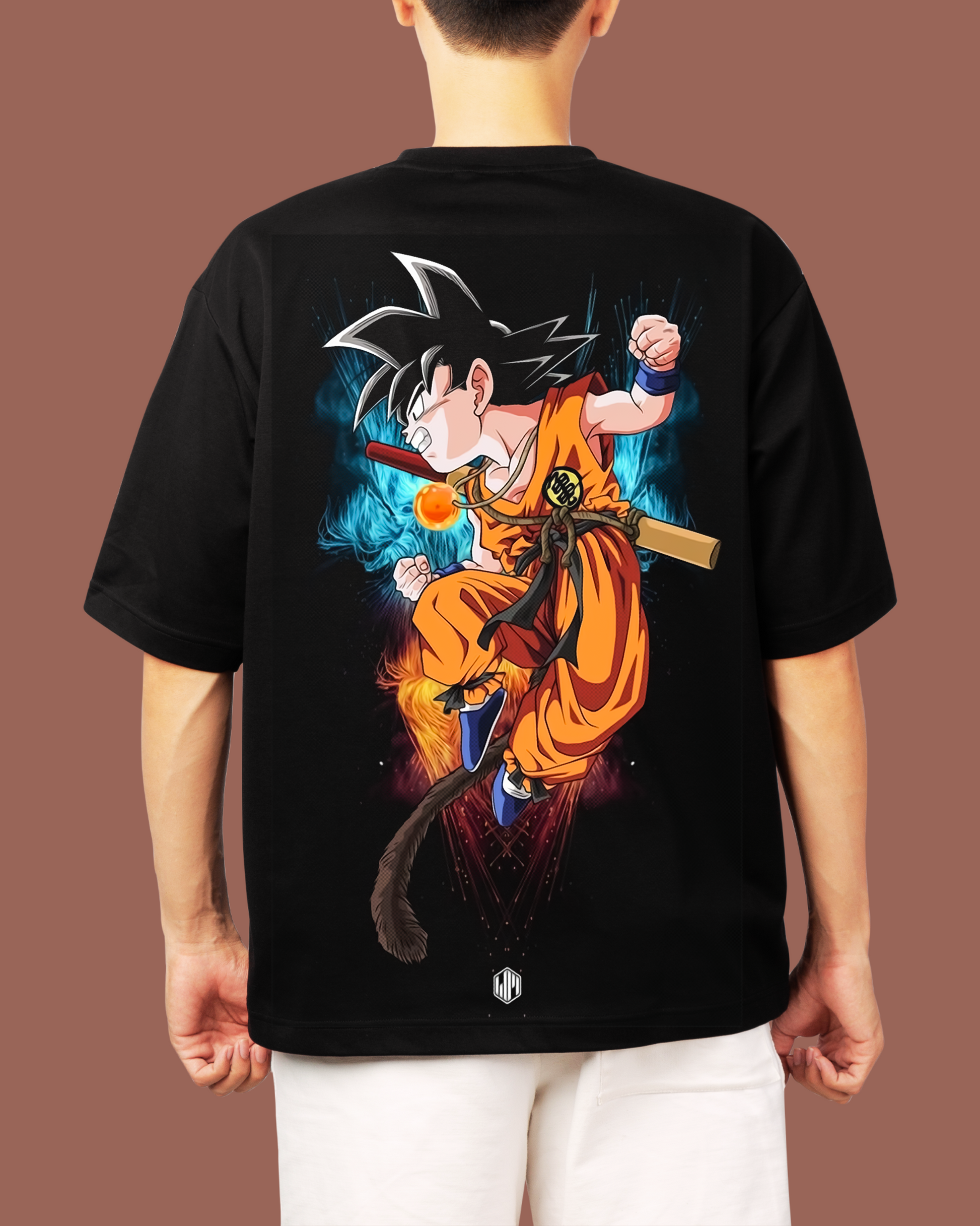 GOKU - BLACK OVERSIZE T-SHIRT