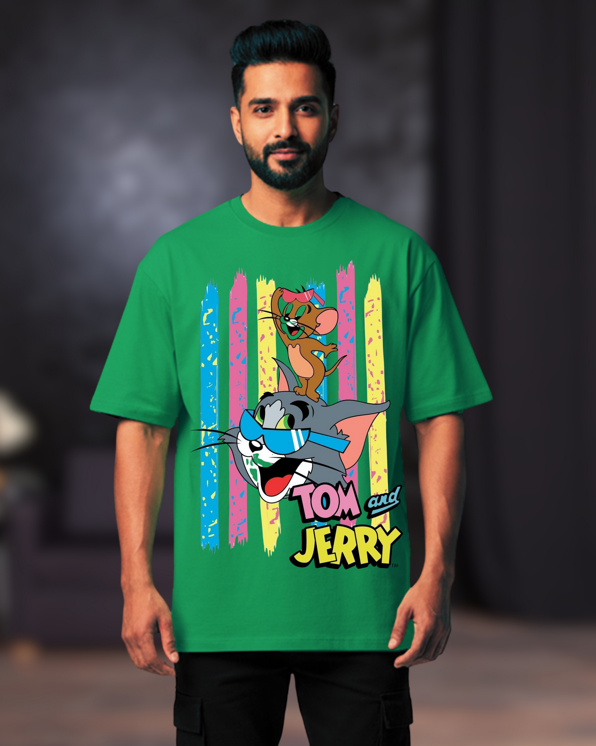 TOM & JERRY OVERSIZED T-SHIRT
