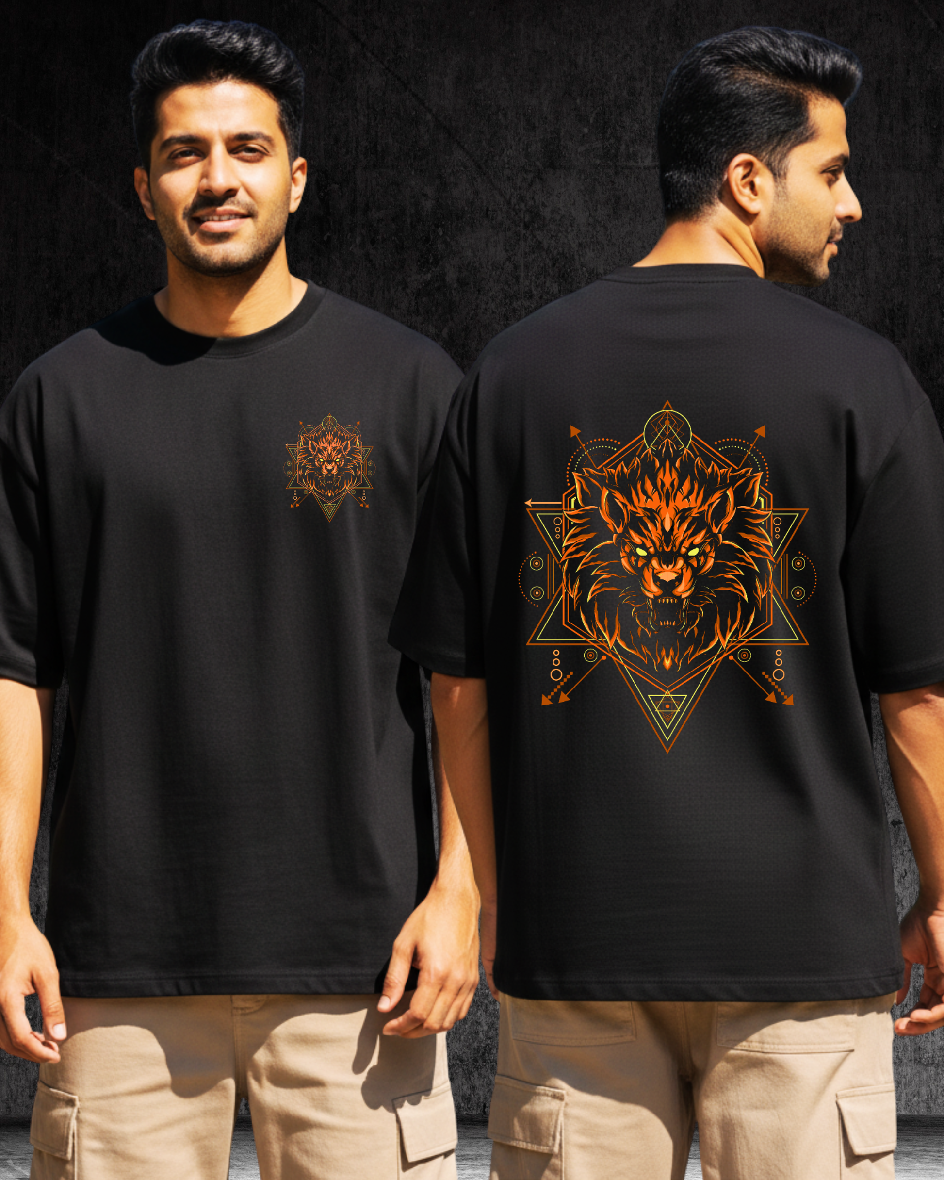 LION OVERSIZE T-SHIRT