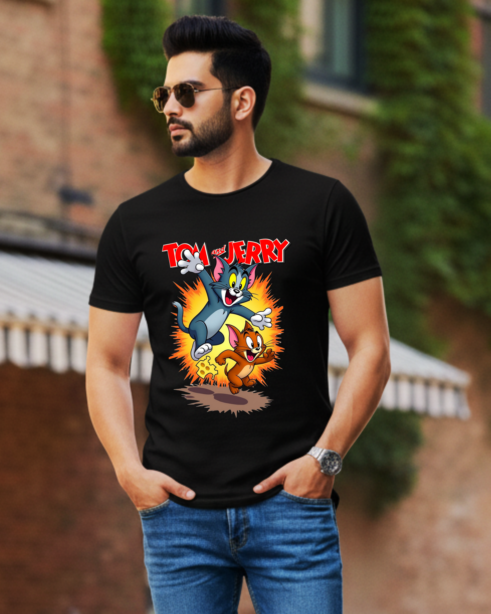 TOM & JERRY  REGULAR T-SHIRT