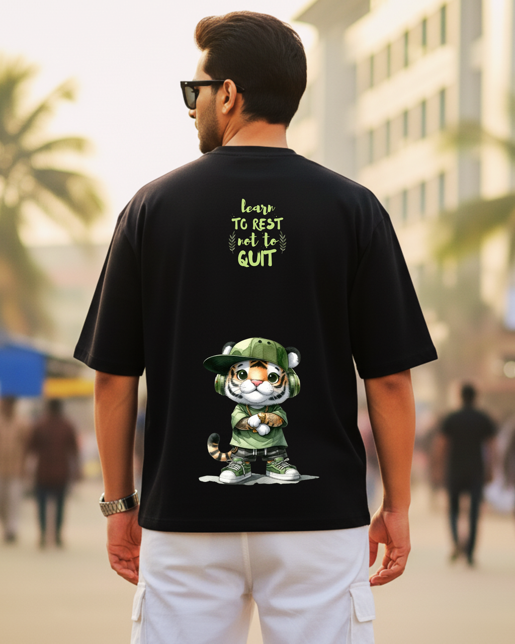 LEARN TO REST OVERSIZED T-SHIRT