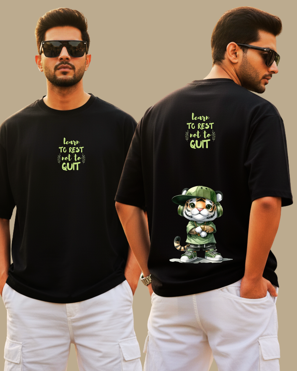 LEARN TO REST OVERSIZED T-SHIRT