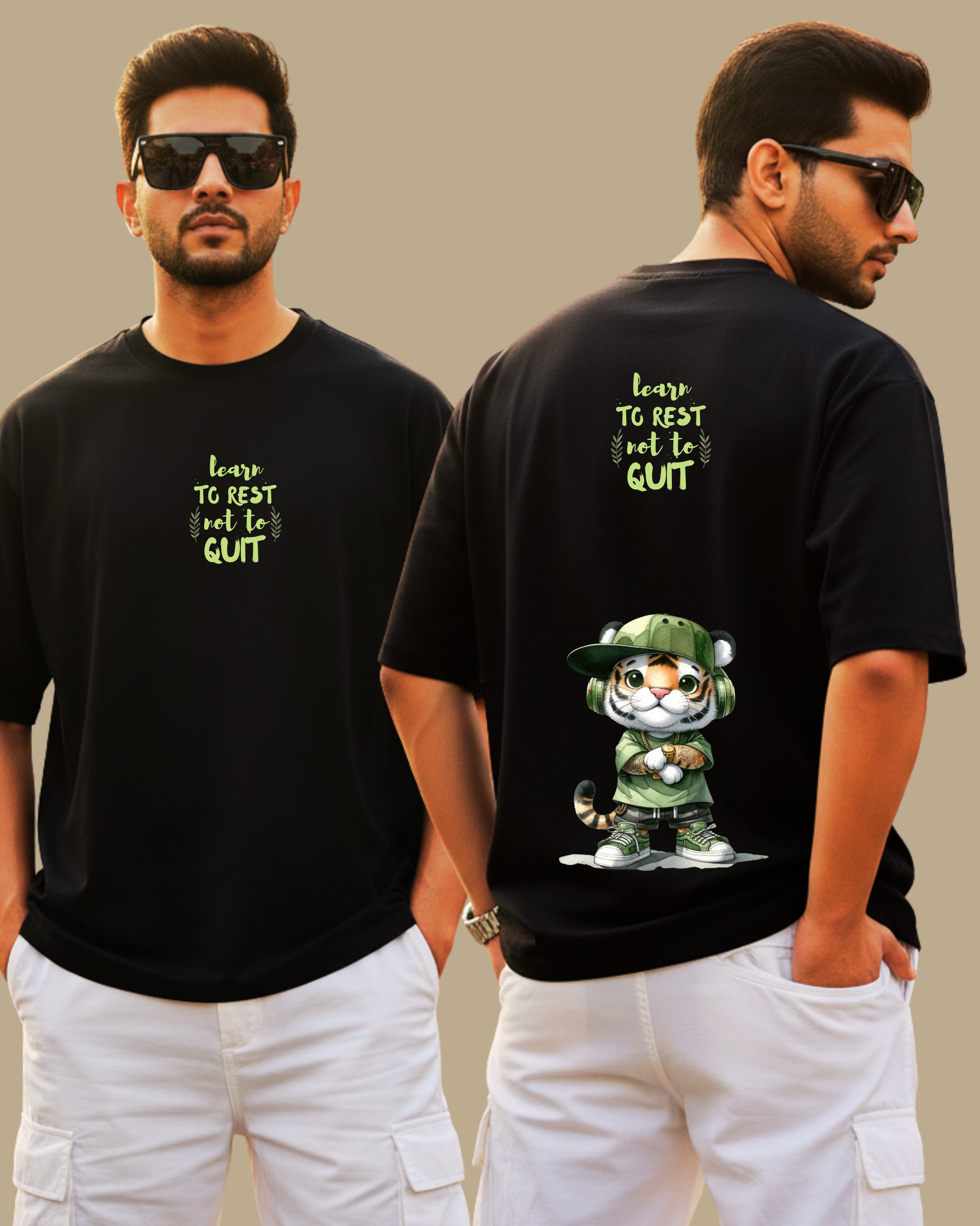 LEARN TO REST OVERSIZED T-SHIRT