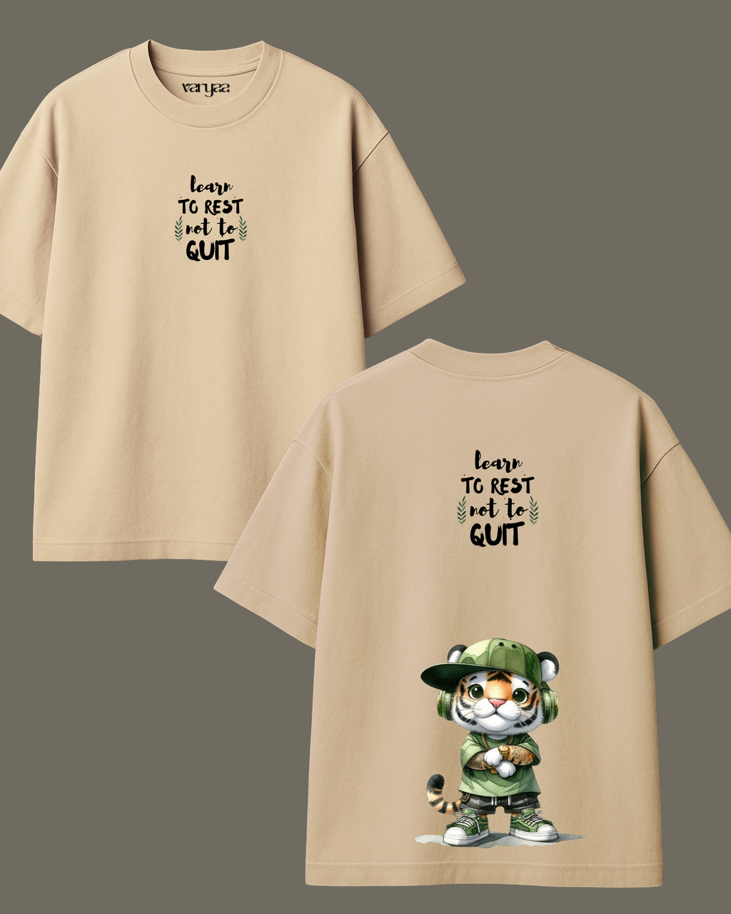 LEARN TO REST OVERSIZED T-SHIRT