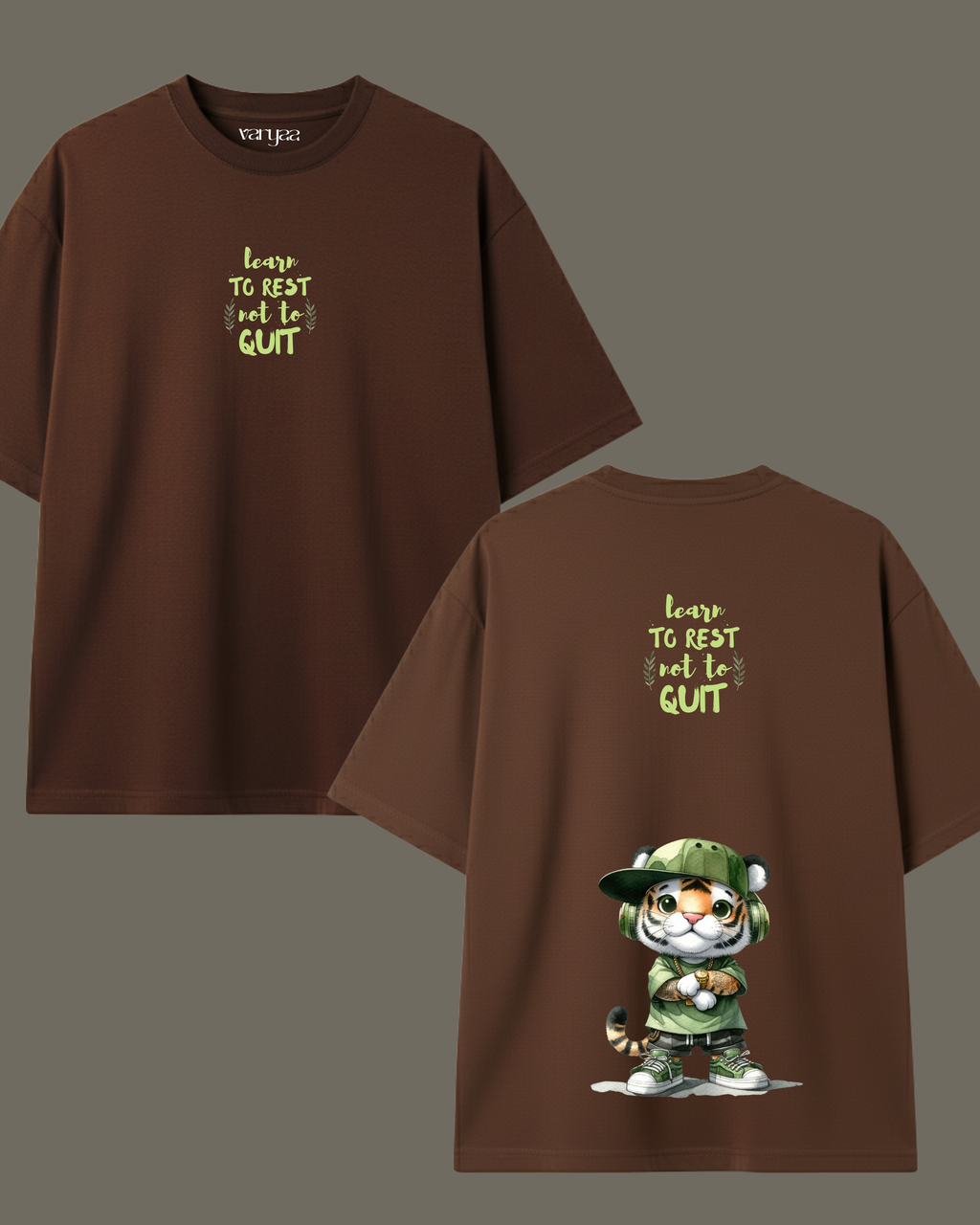 LEARN TO REST OVERSIZED T-SHIRT