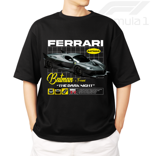 BATMAN FERRARI OVERSIZE T-SHIRT