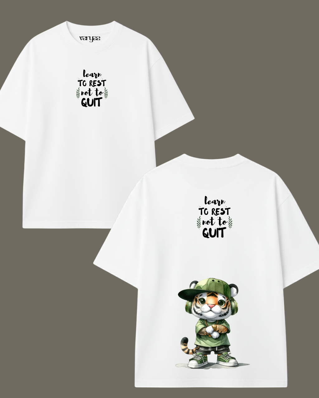 LEARN TO REST OVERSIZED T-SHIRT