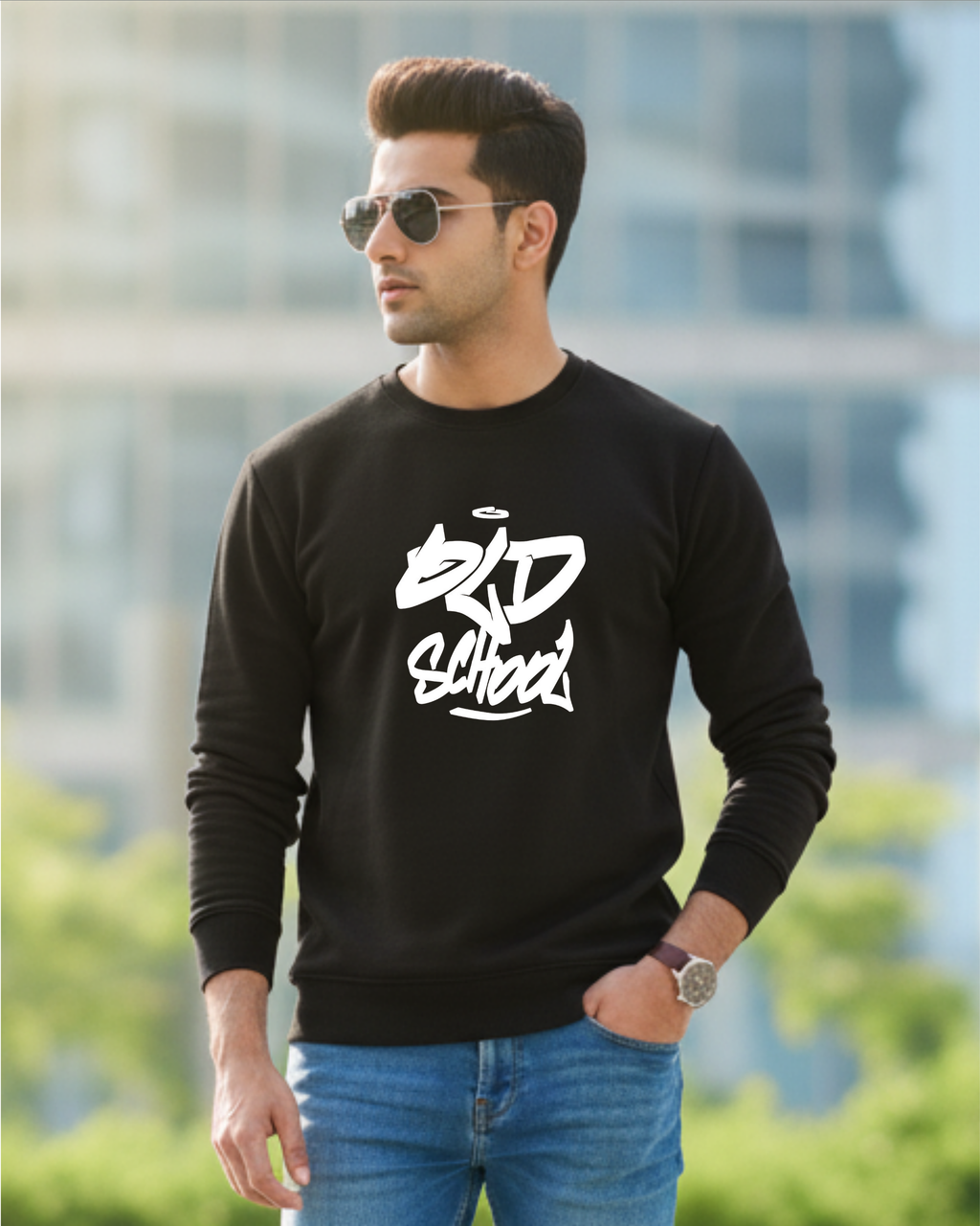 OLD SCHOOL SWEATSHIRT
