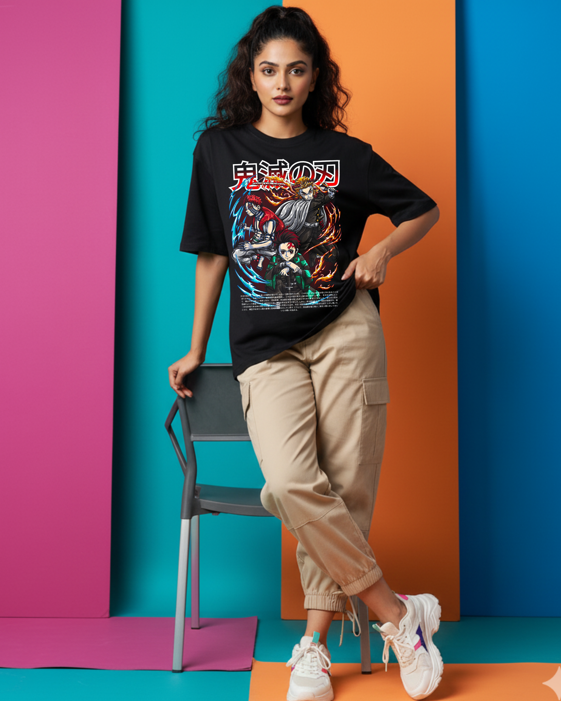 DEMON SLAYER OVERSIZE T-SHIRT