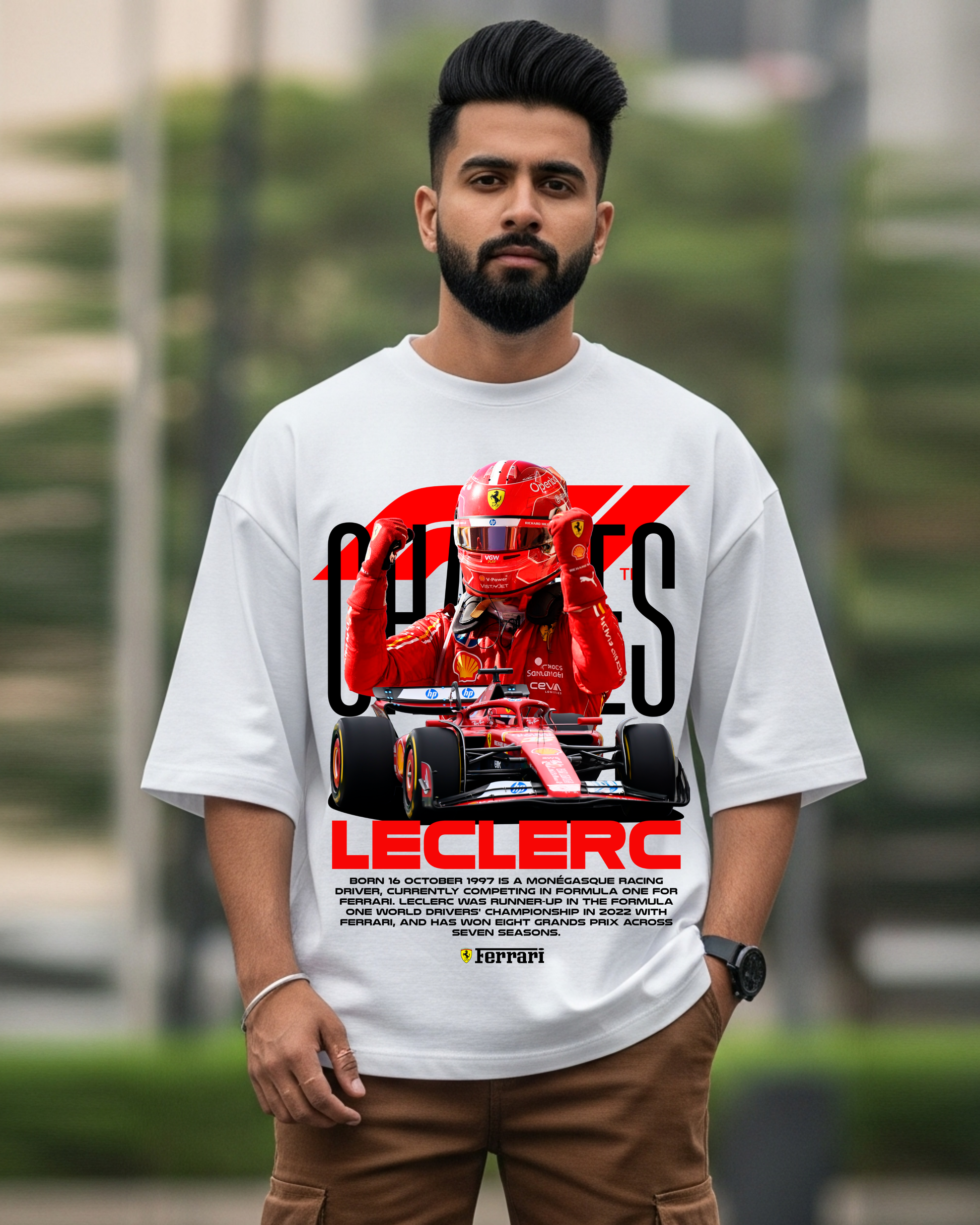 LECLERC OVERSIZE T-SHIRT