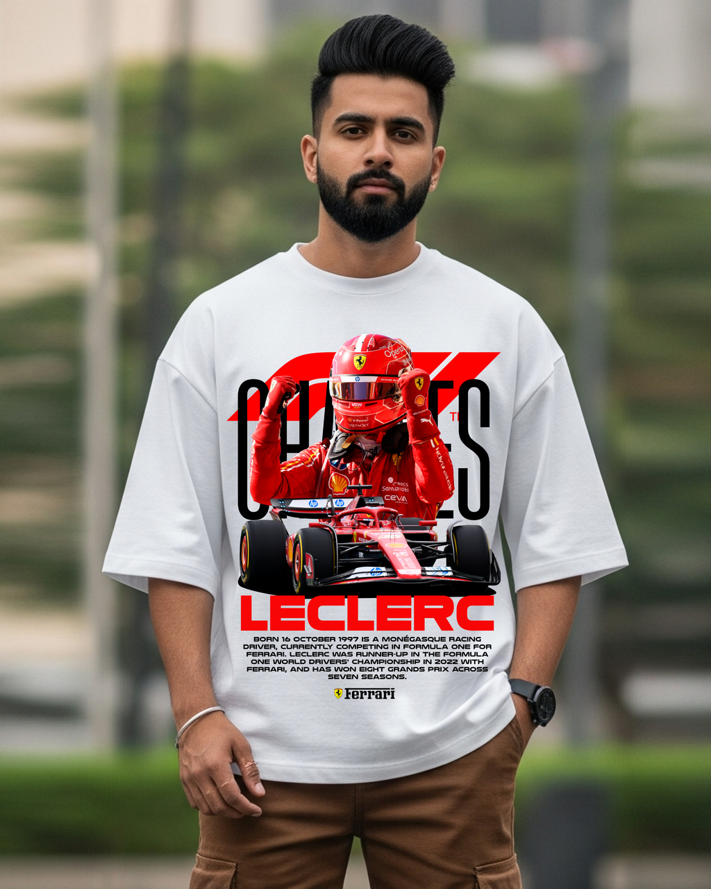 LECLERC OVERSIZE T-SHIRT