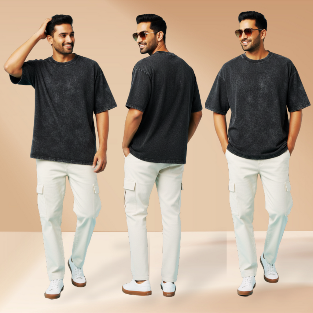 STONEWASH OVERSIZED T-SHIRT