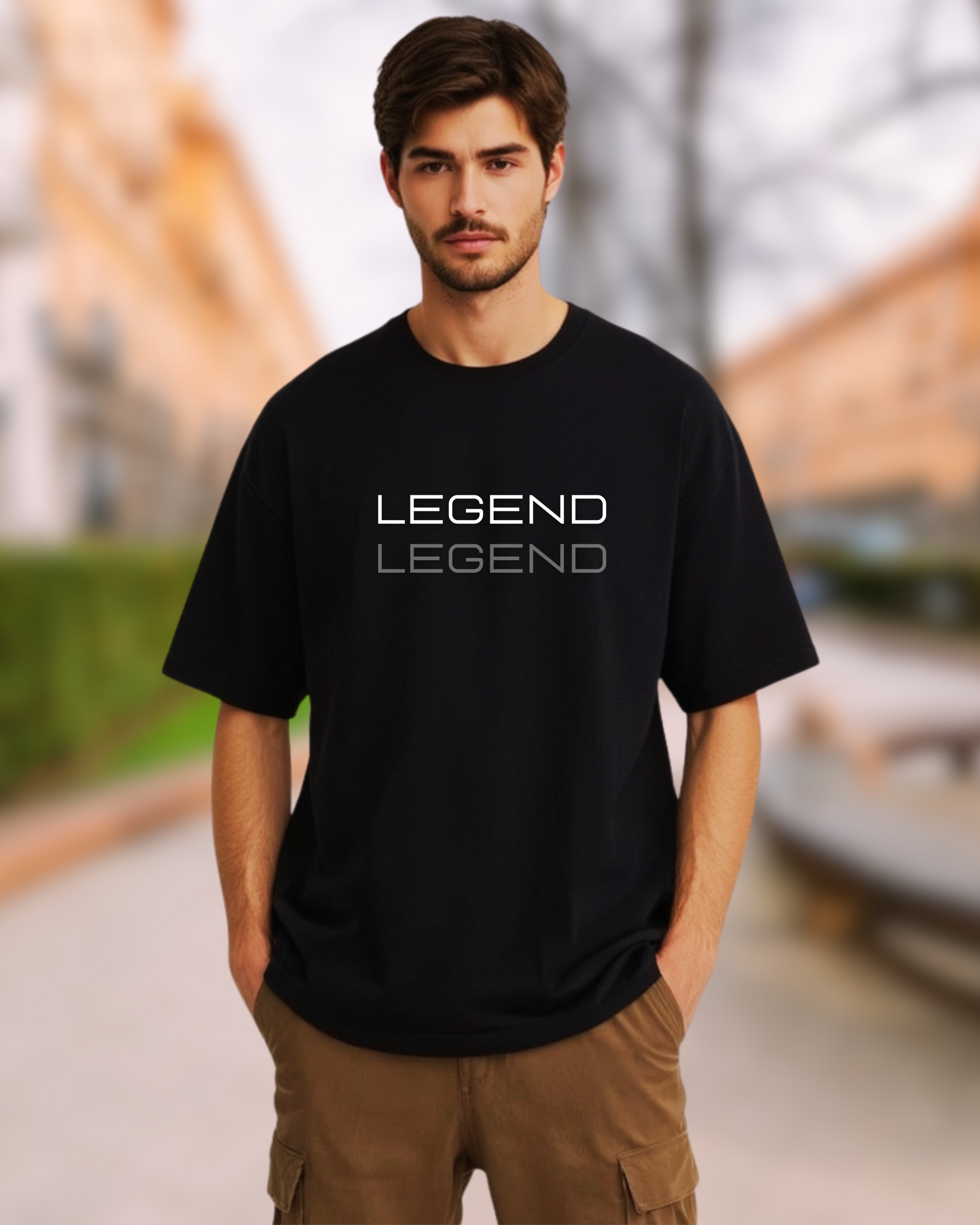 LEGEND MINIMAL OVERSIZE T-SHIRT
