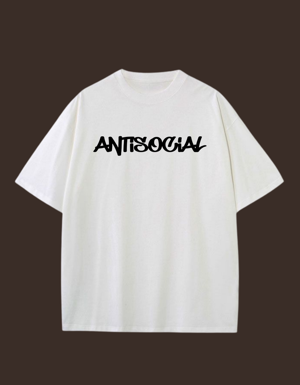 ANTISOCIAL OVERSIZE T-SHIRT
