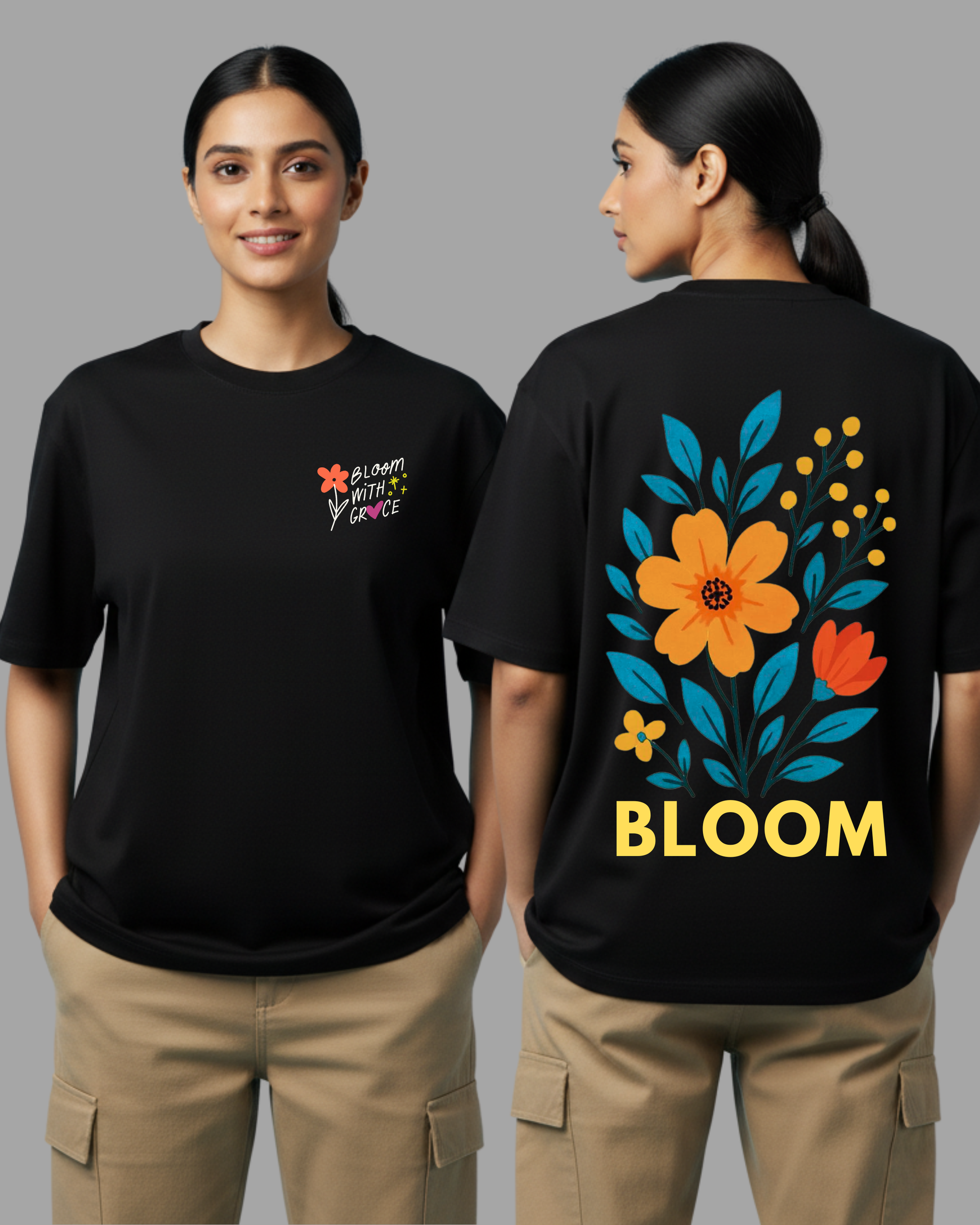 BLOOM OVERSIZED T-SHIRT