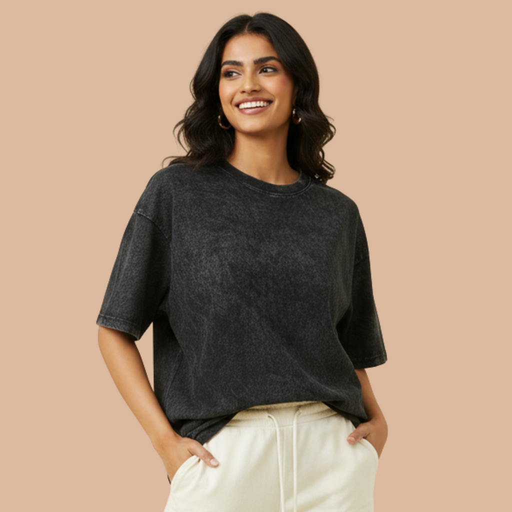 STONEWASH OVERSIZED T-SHIRT