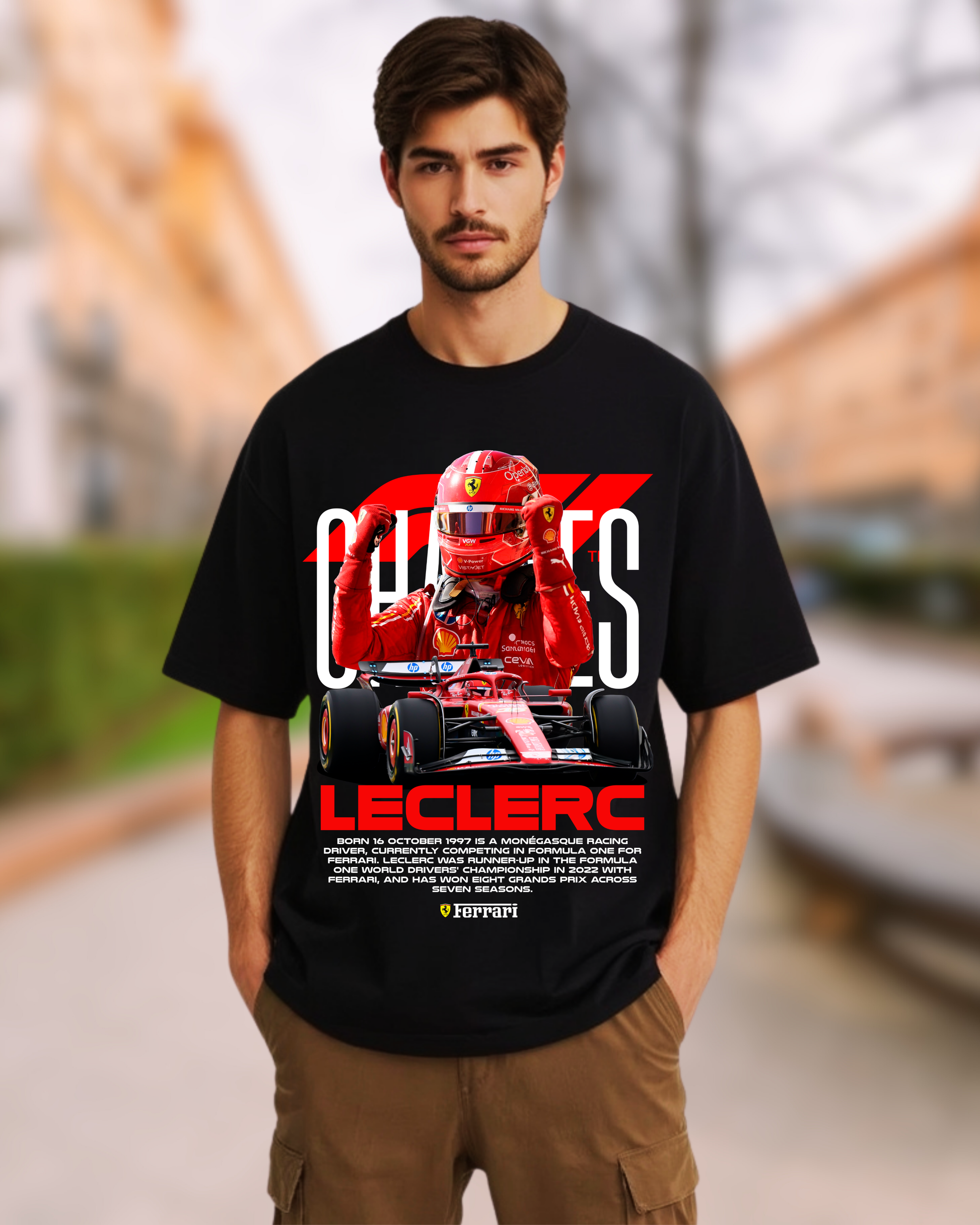 LECLERC OVERSIZE T-SHIRT