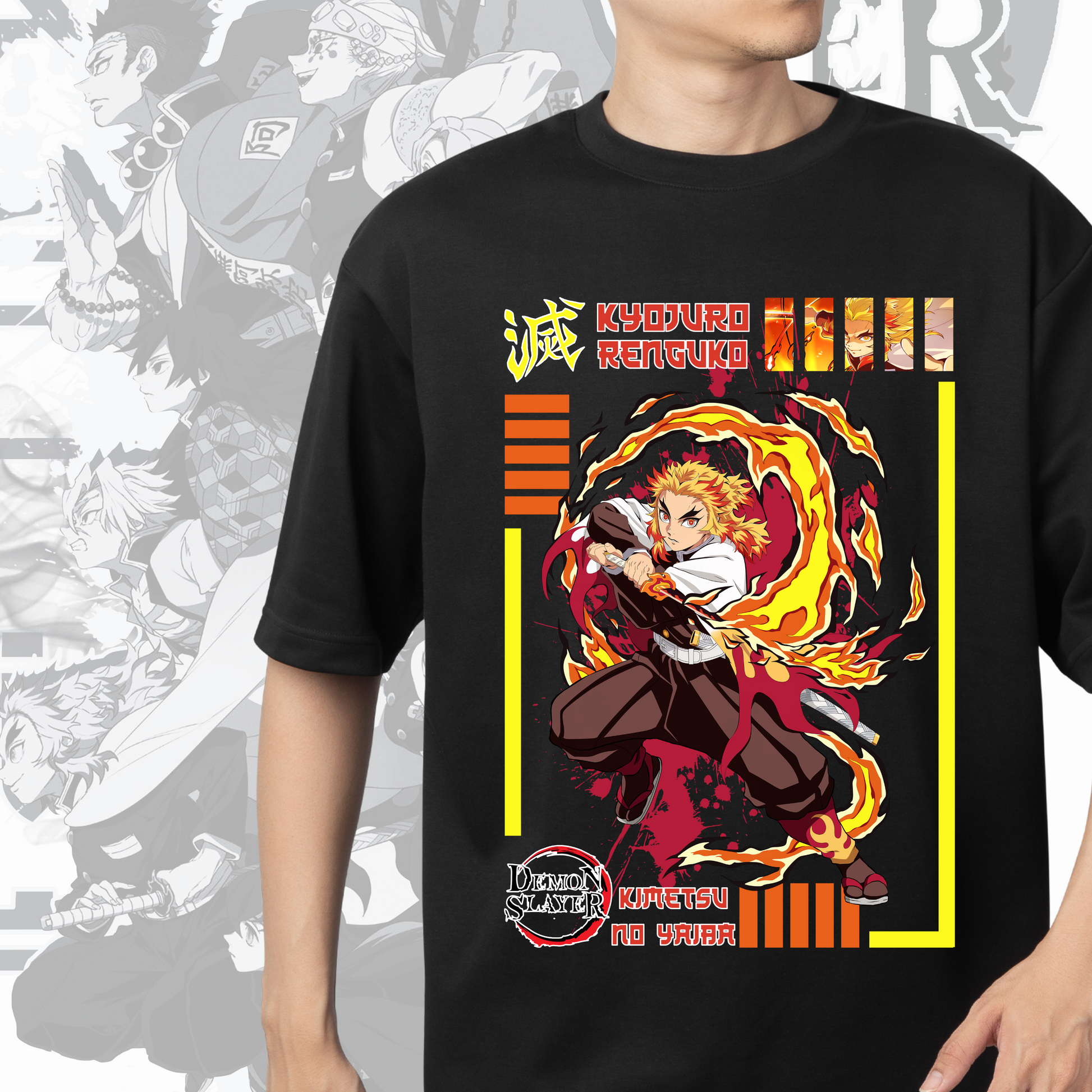 DEMON SLAYER OVERSIZE T-SHIRT