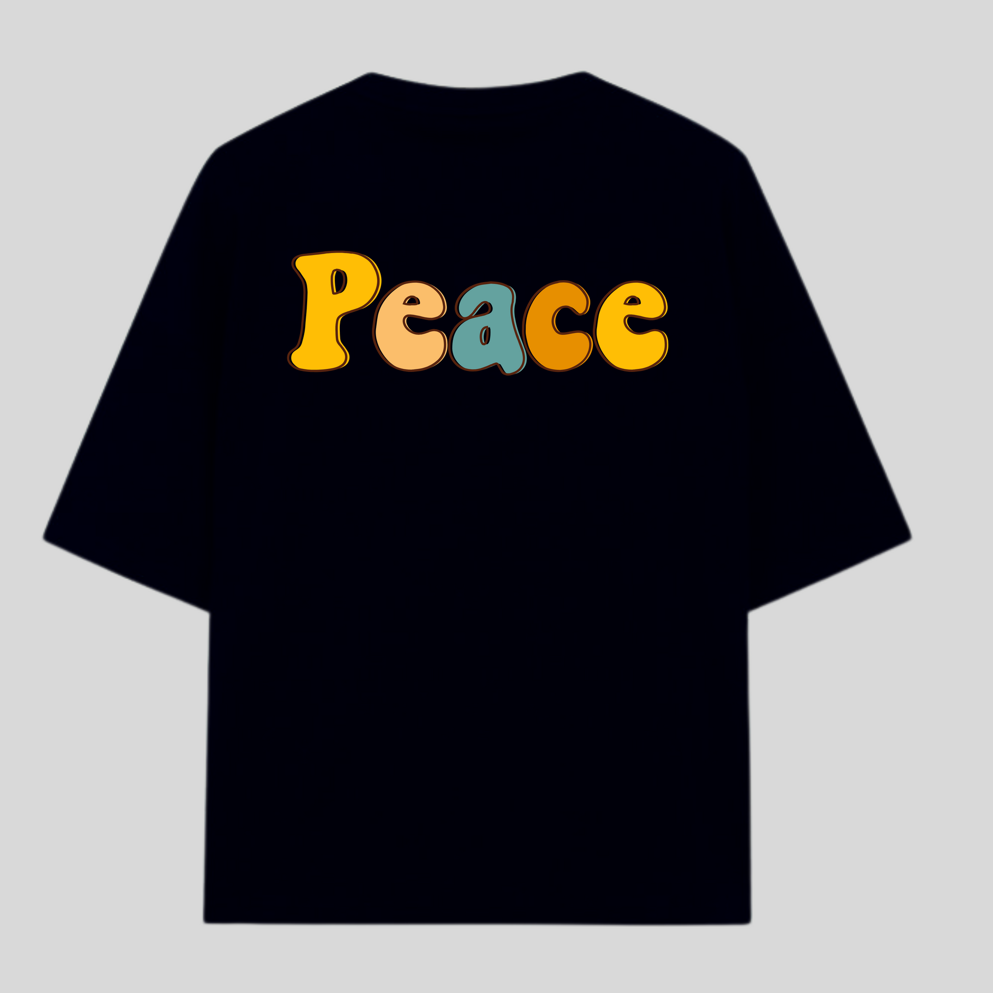 PEACE OVERSIZE T-SHIRT