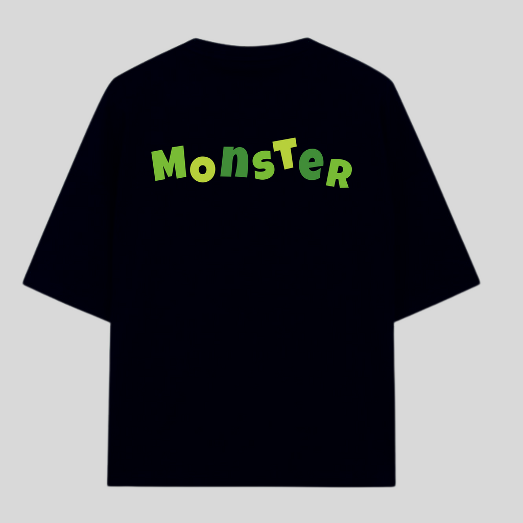 MONSTER MINIMAL OVERSIZE T-SHIRT