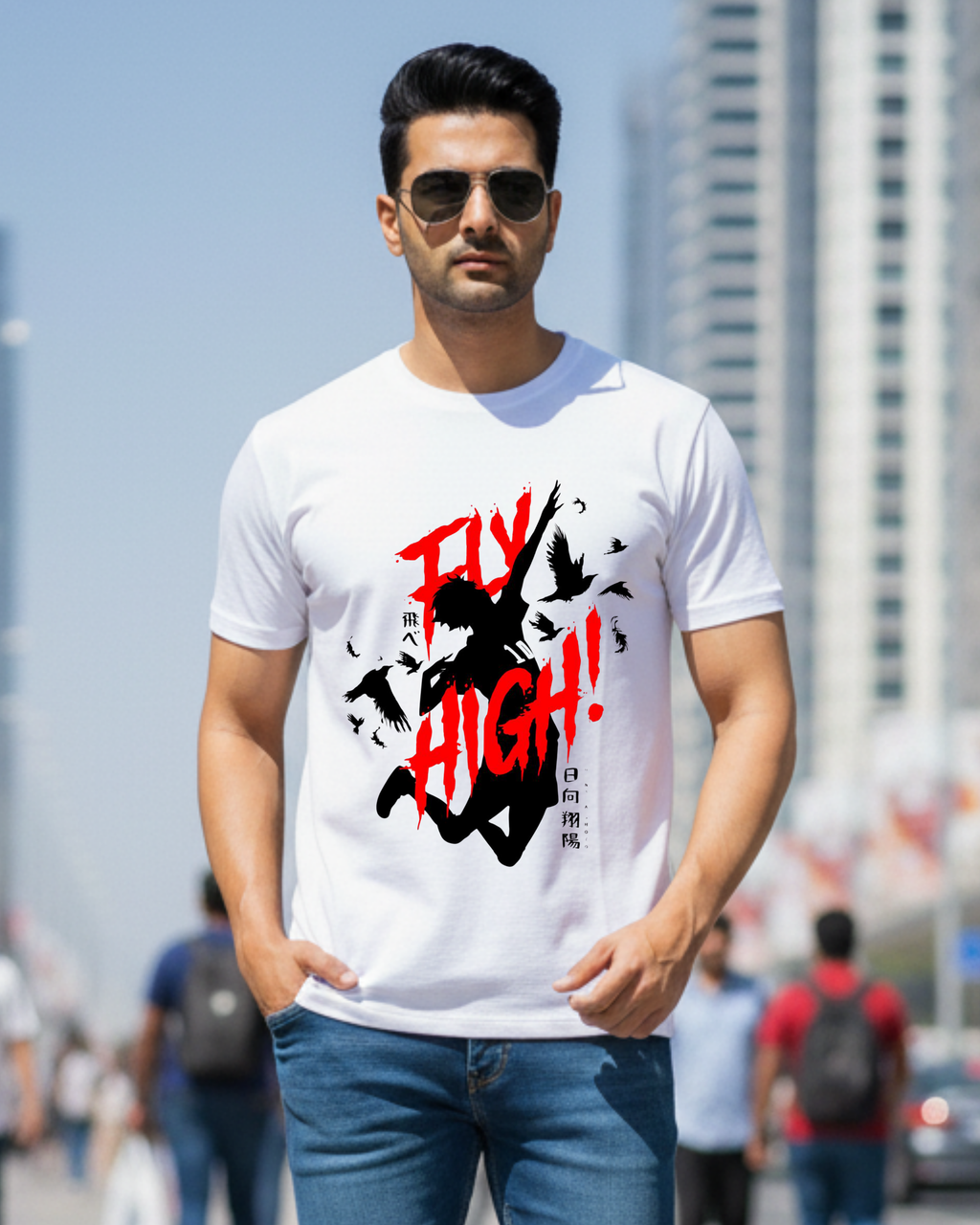 FLY HIGH REGULAR T-SHIRT