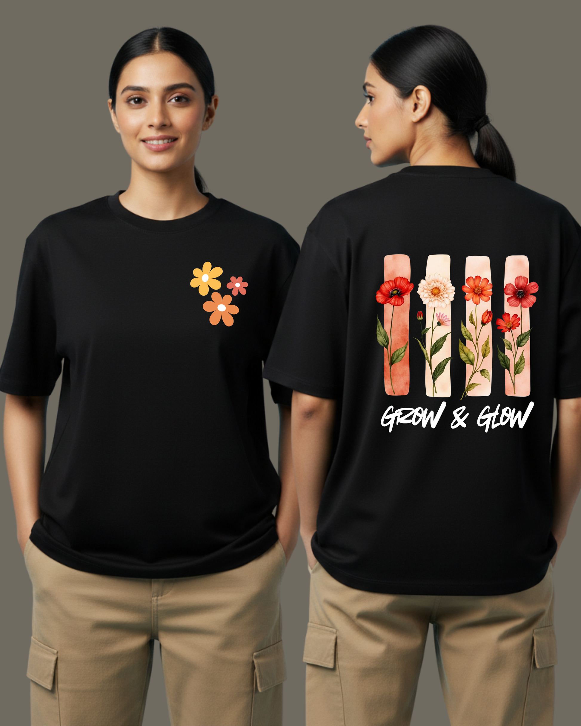 GROW & GLOW OVERSIZED T-SHIRT