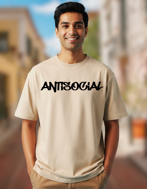 ANTISOCIAL OVERSIZE T-SHIRT