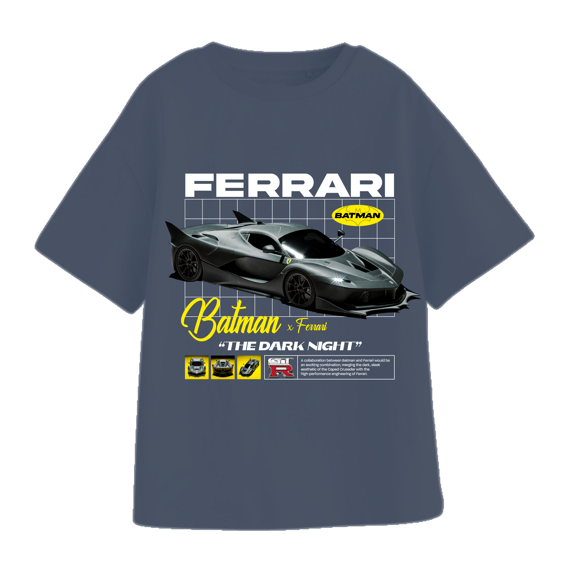 BATMAN FERRARI OVERSIZE T-SHIRT