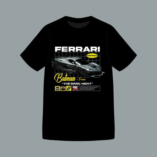 BATMAN FERRARI REGULAR T-SHIRT
