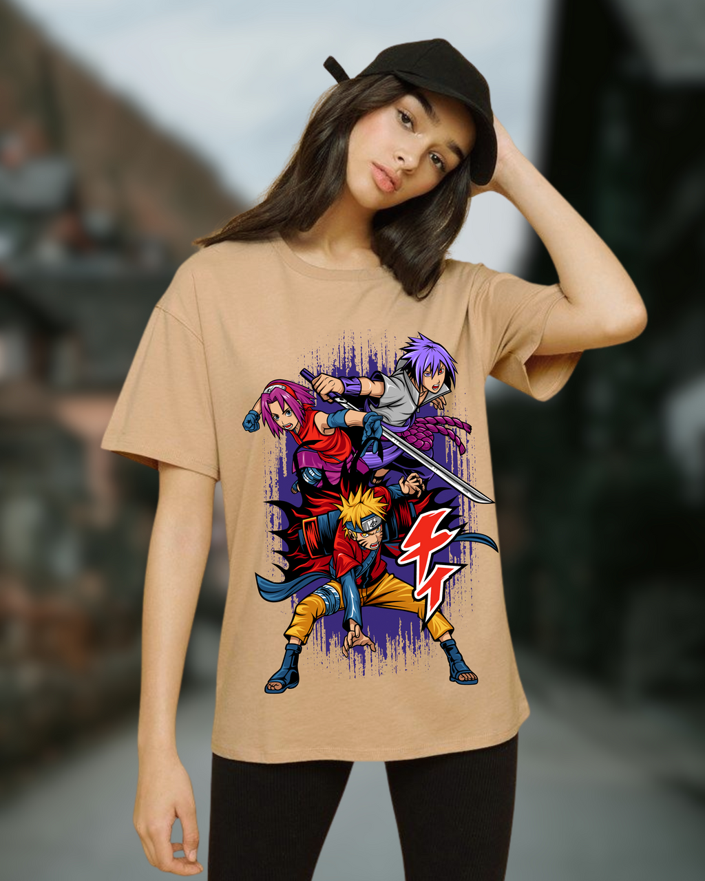 NARUTO OVERSIZE T-SHIRT