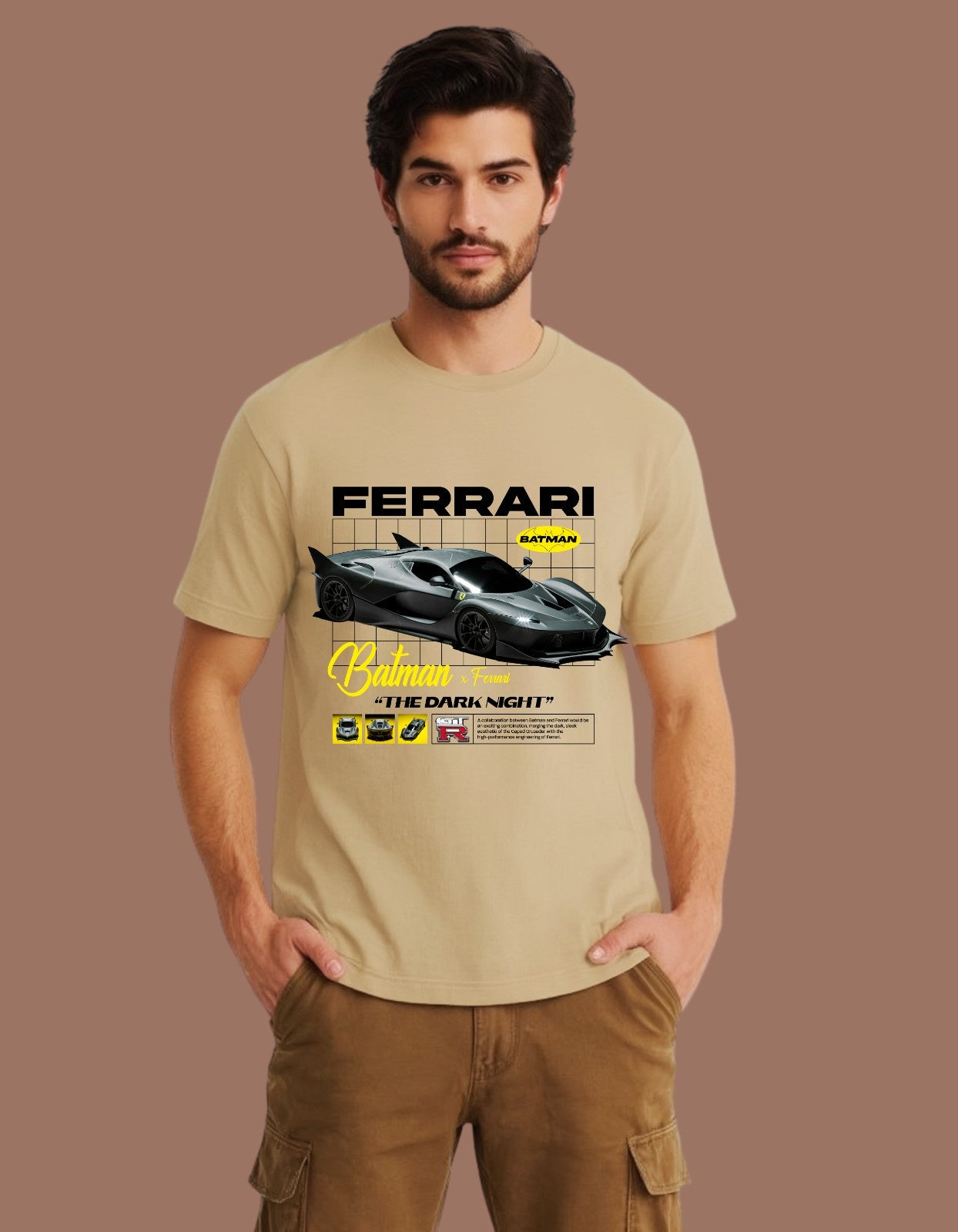 BATMAN FERRARI REGULAR T-SHIRT