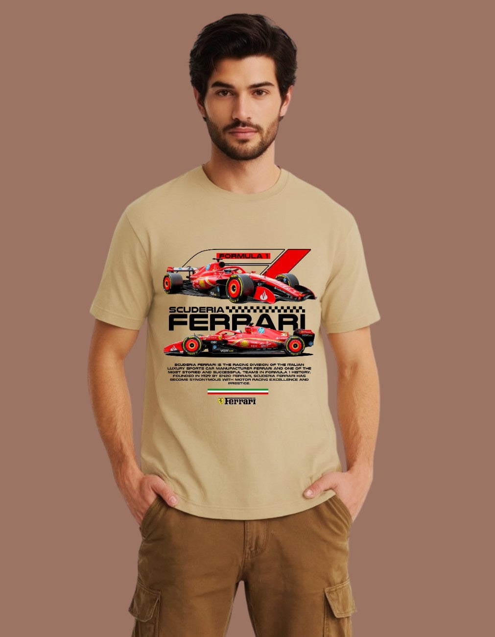 FERRARI 1 REGULAR T-SHIRT