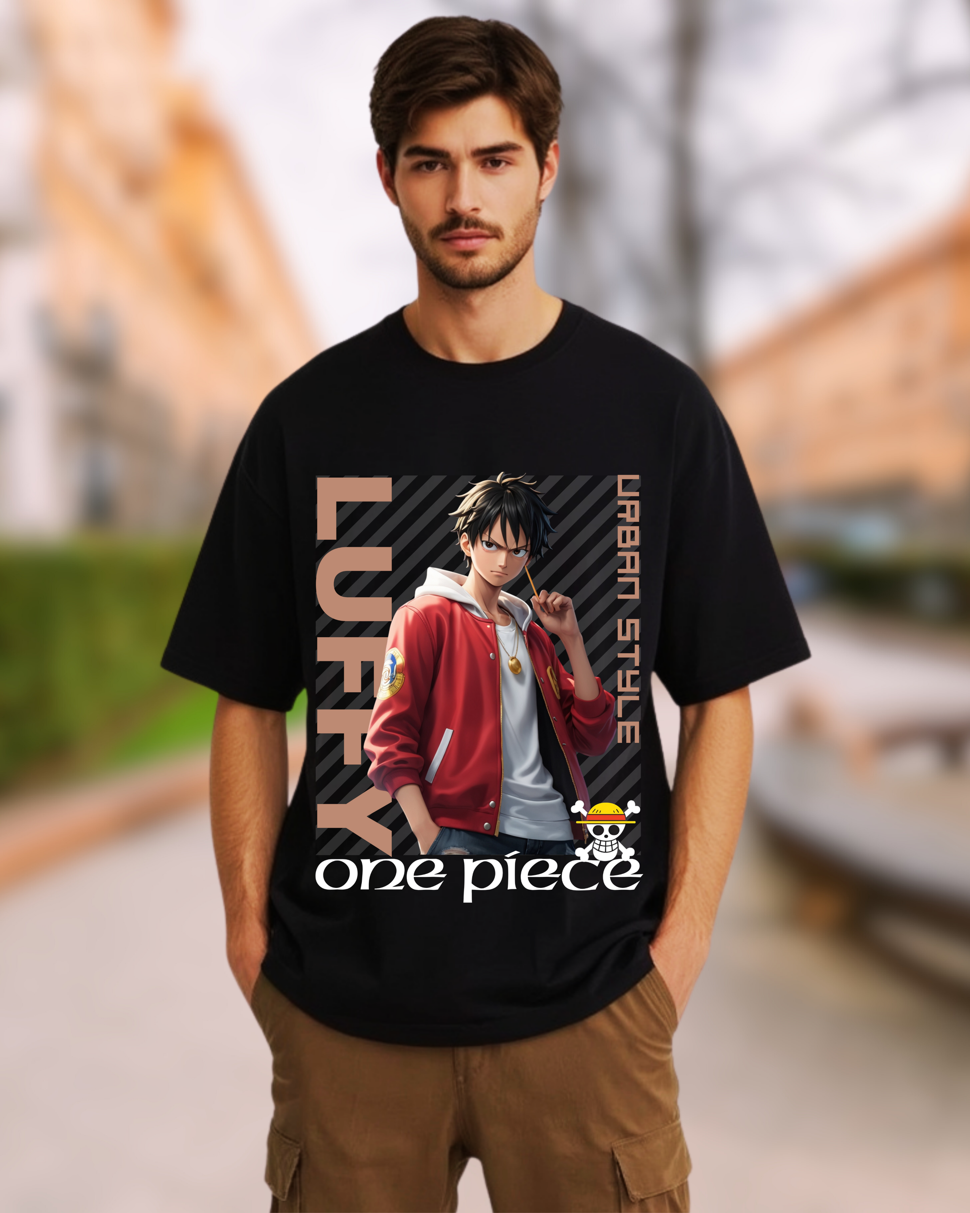 LUFFY OVERSIZE T-SHIRT