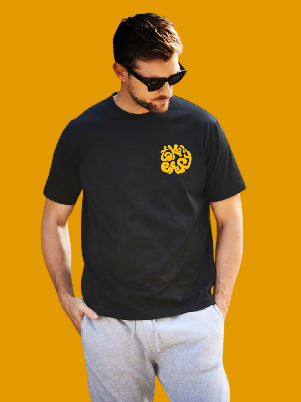 TAKE IT EASY MINIMAL REGULAR T-SHIRT