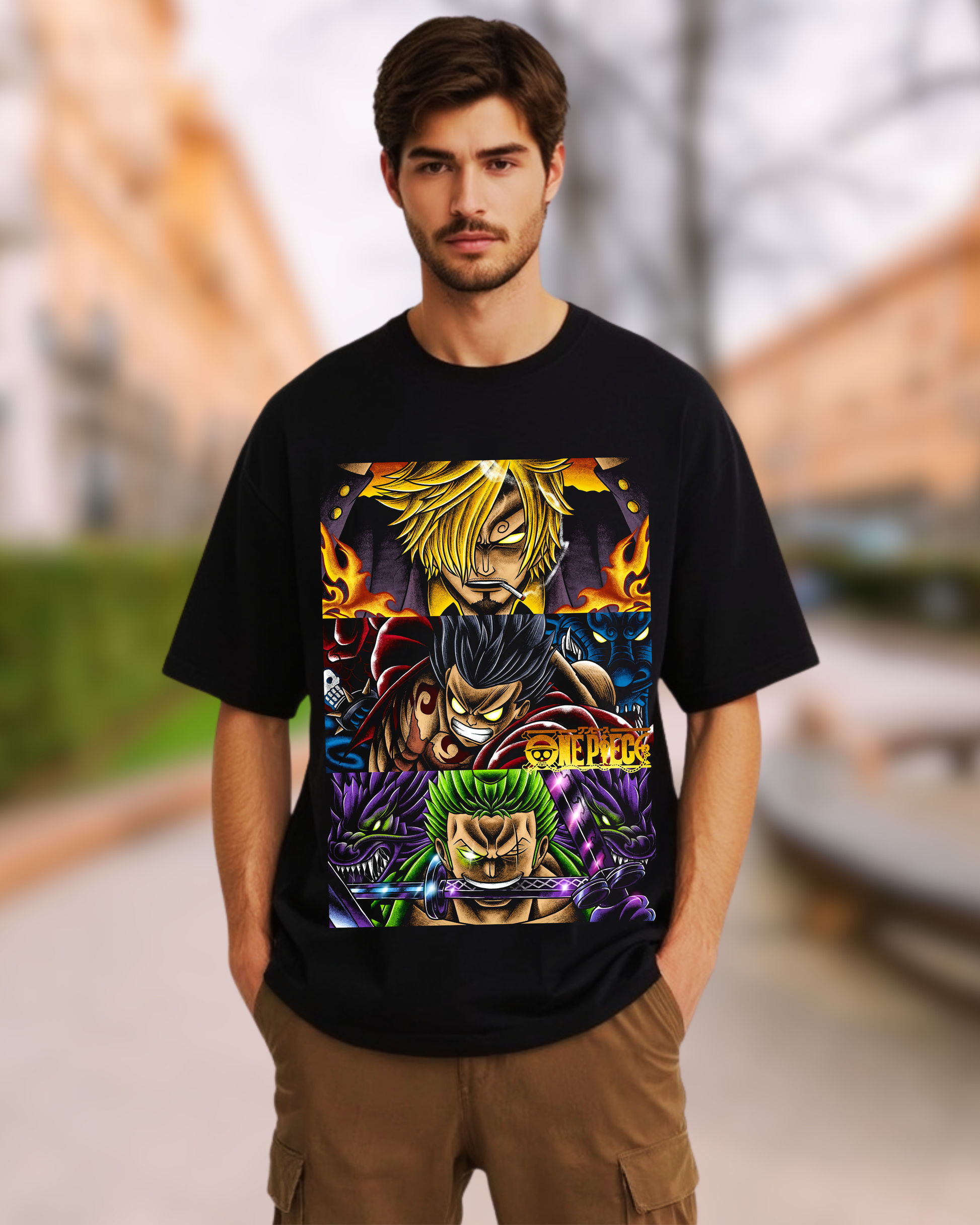ONE PIECE OVERSIZE T-SHIRT