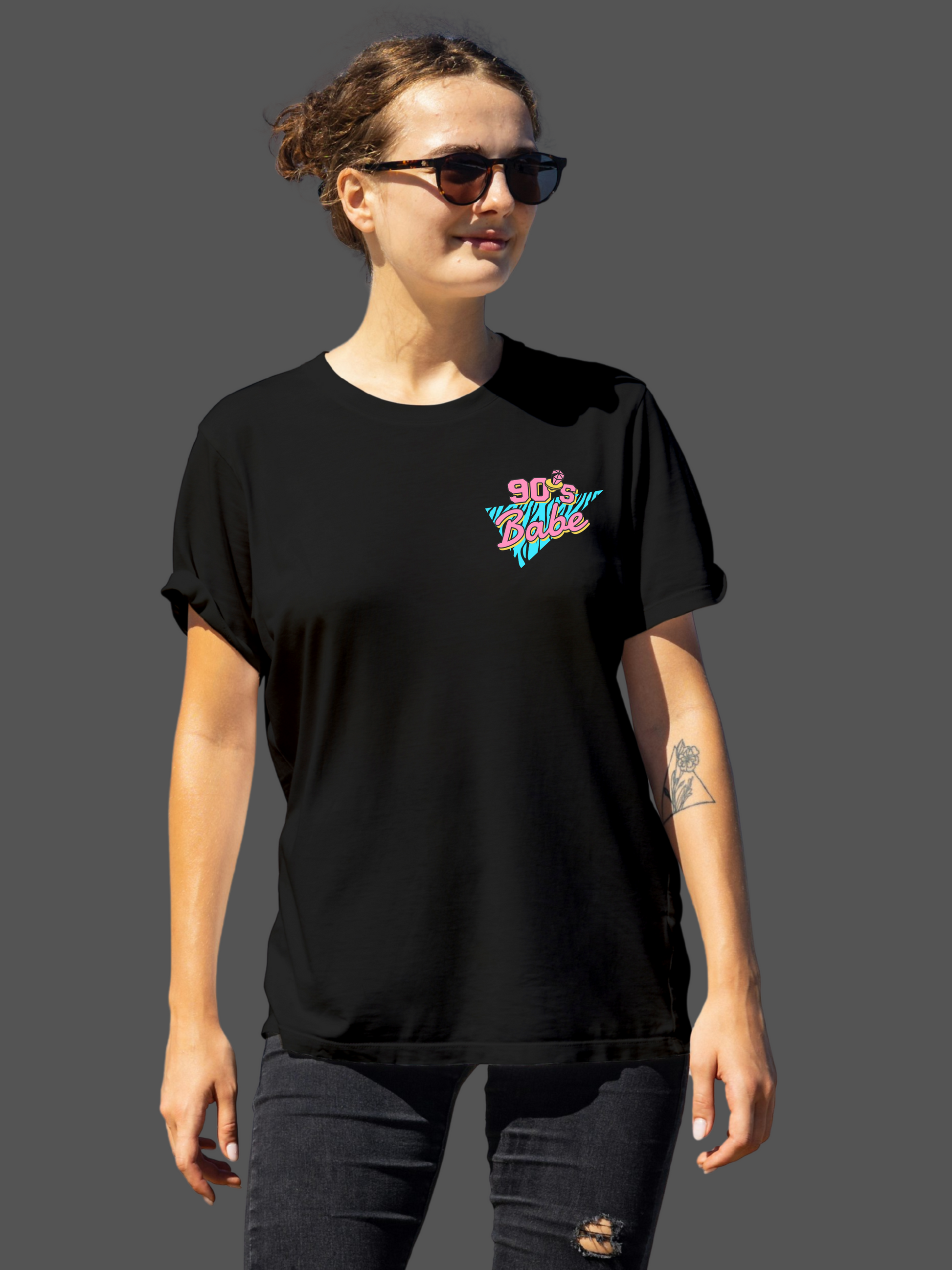 90S BABE MINIMAL REGULAR T-SHIRT