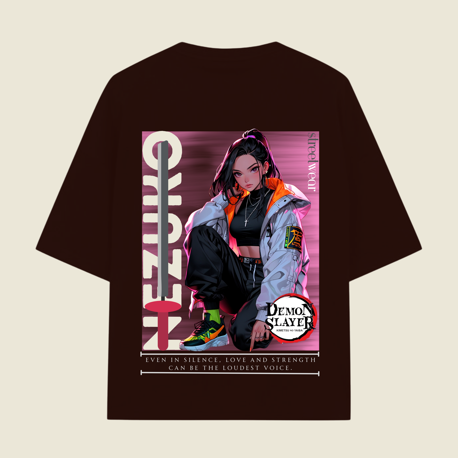 NEZUKO OVERSIZE T-SHIRT
