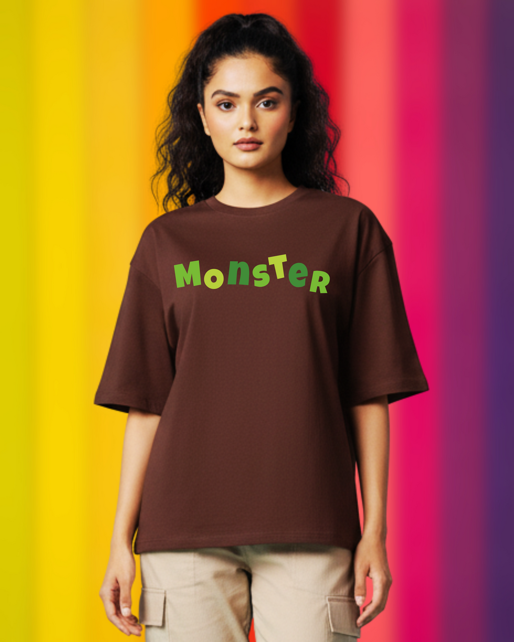 MONSTER MINIMAL OVERSIZE T-SHIRT