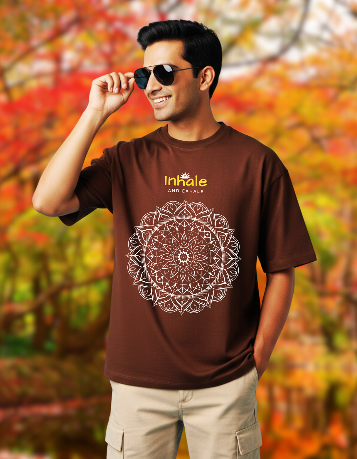 INHALE OVERSIZE T-SHIRT