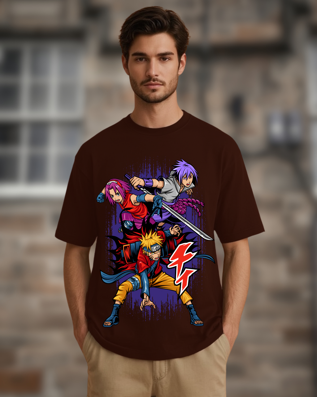 NARUTO OVERSIZE T-SHIRT