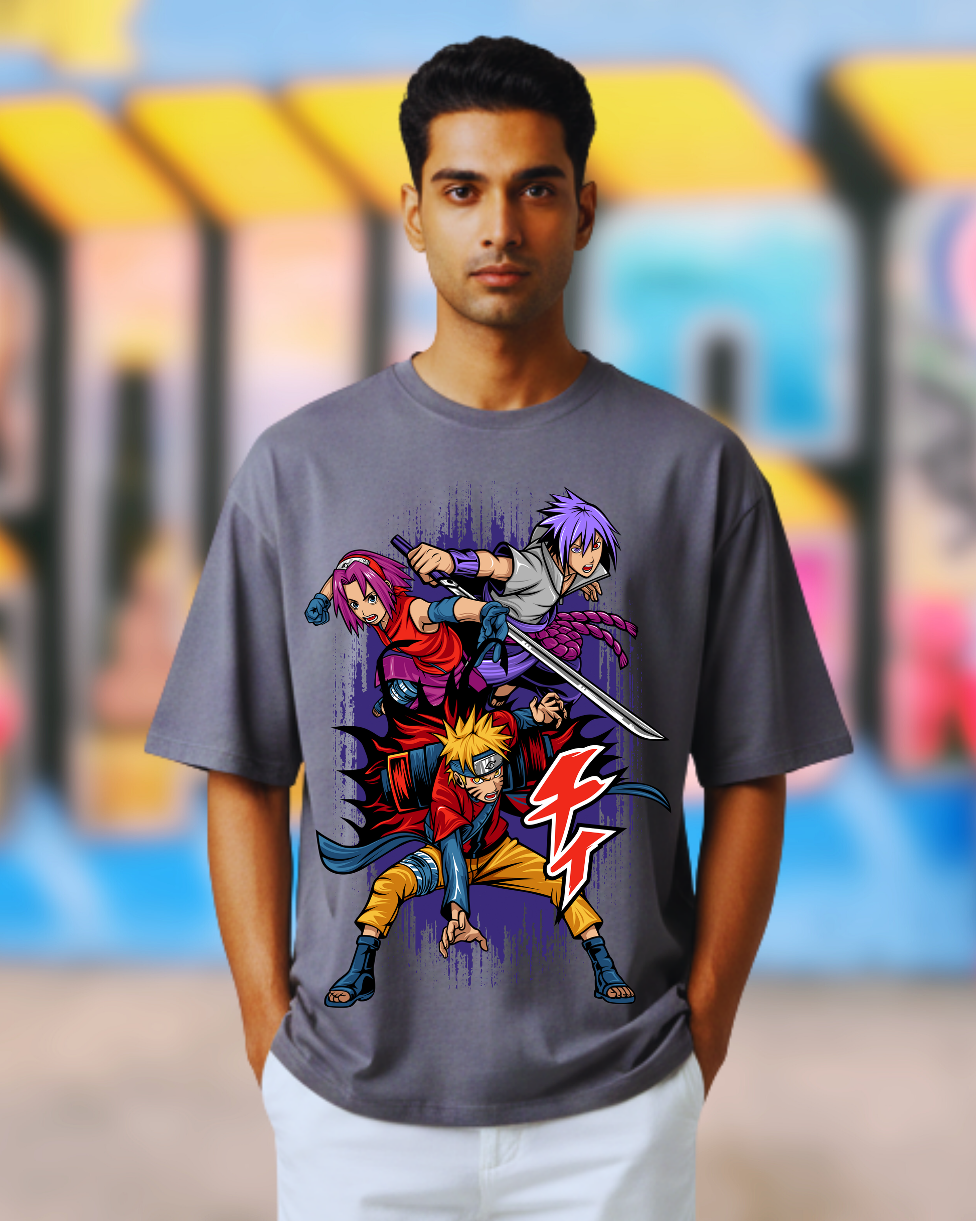 NARUTO OVERSIZE T-SHIRT