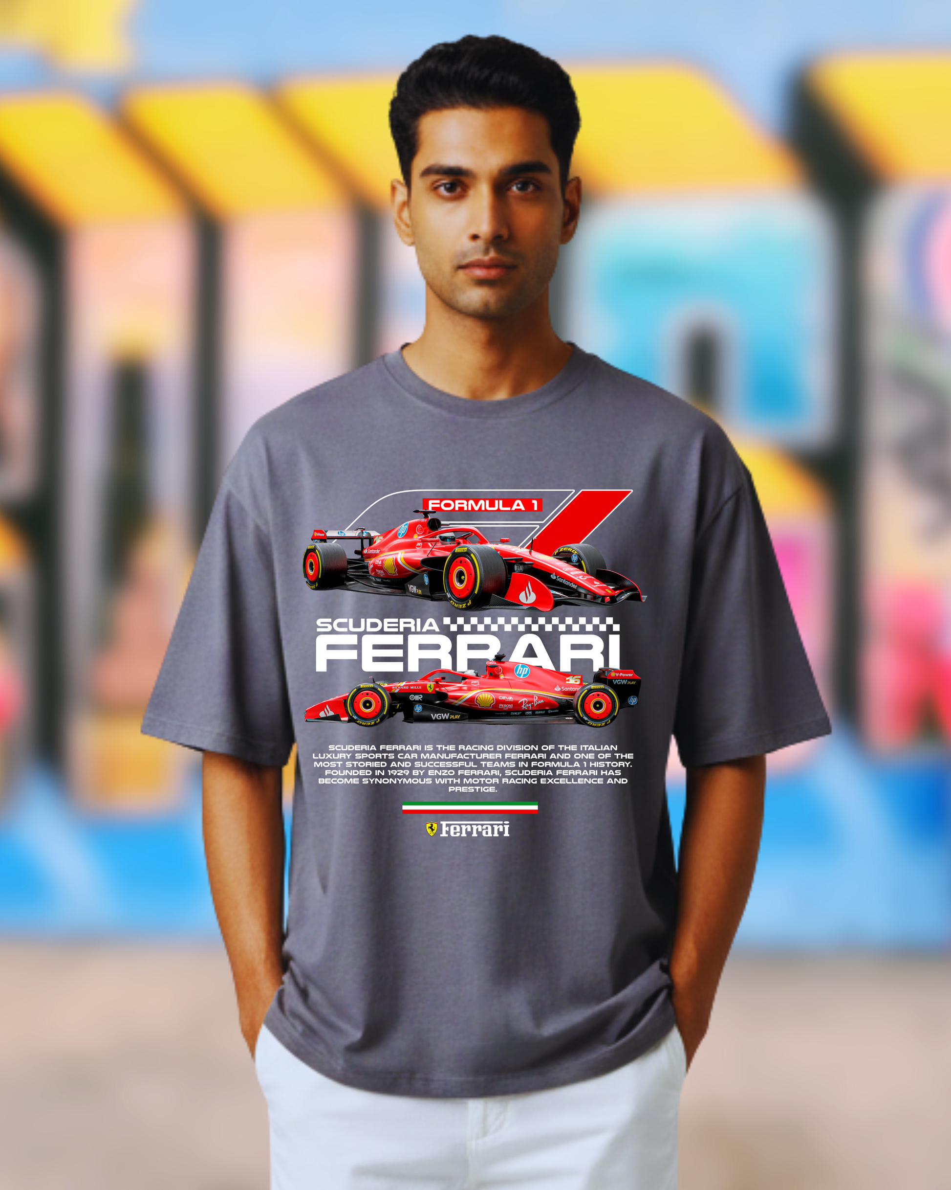 SCUDERIA FERRARI OVERSIZE T-SHIRT