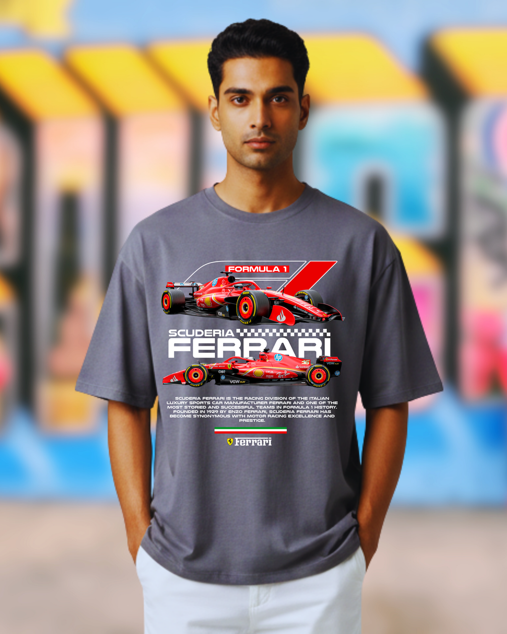 SCUDERIA FERRARI OVERSIZE T-SHIRT