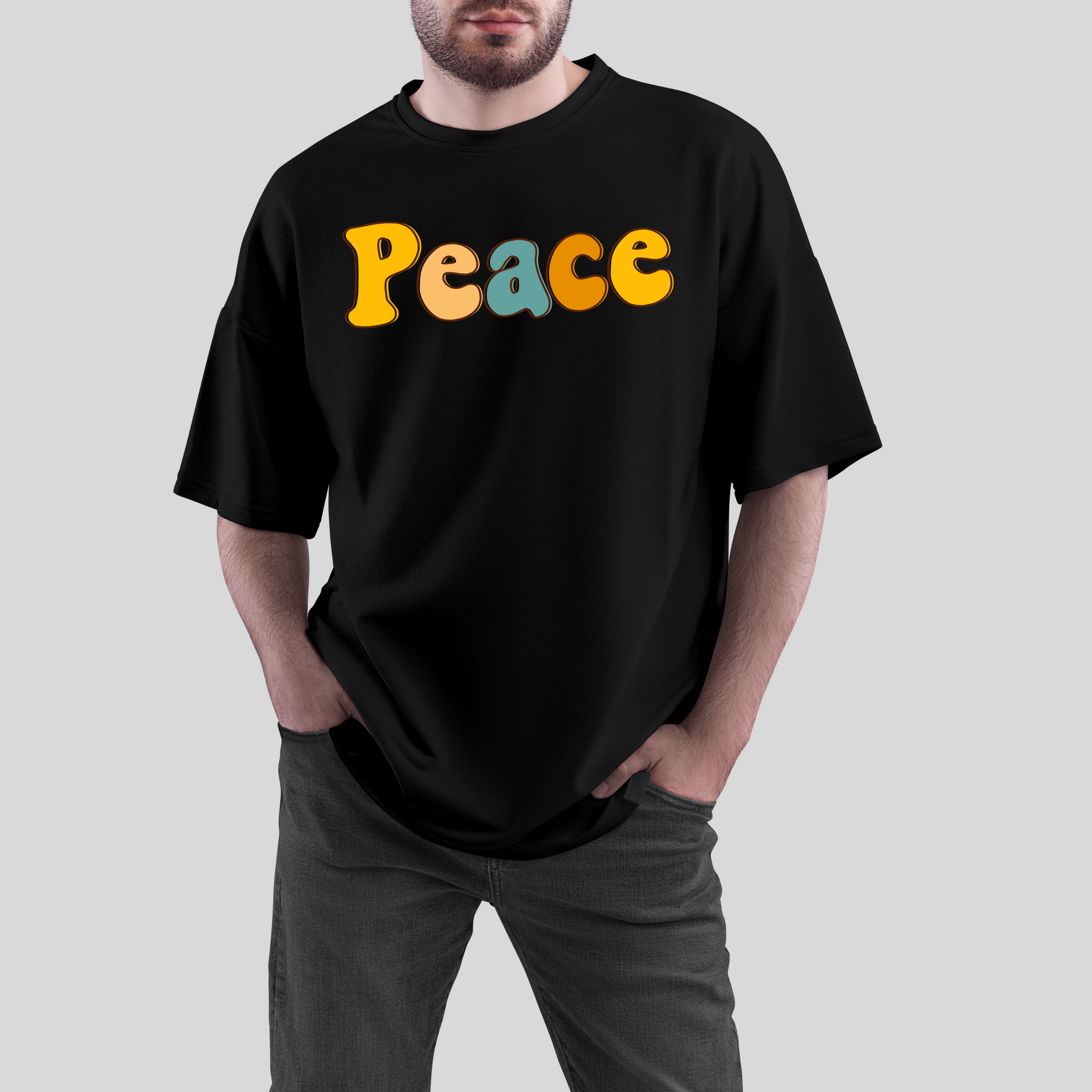 PEACE OVERSIZE T-SHIRT