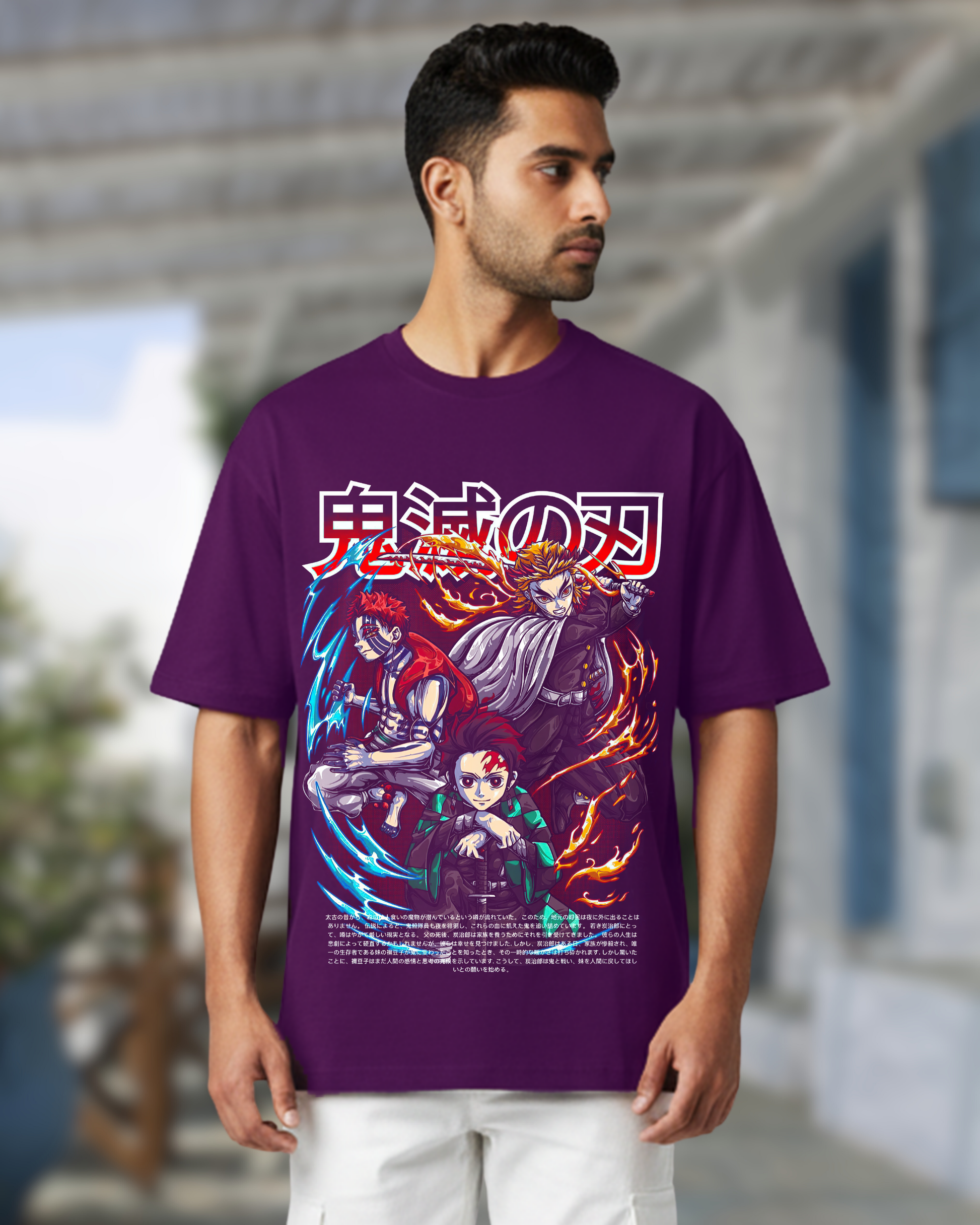 DEMON SLAYER OVERSIZE T-SHIRT