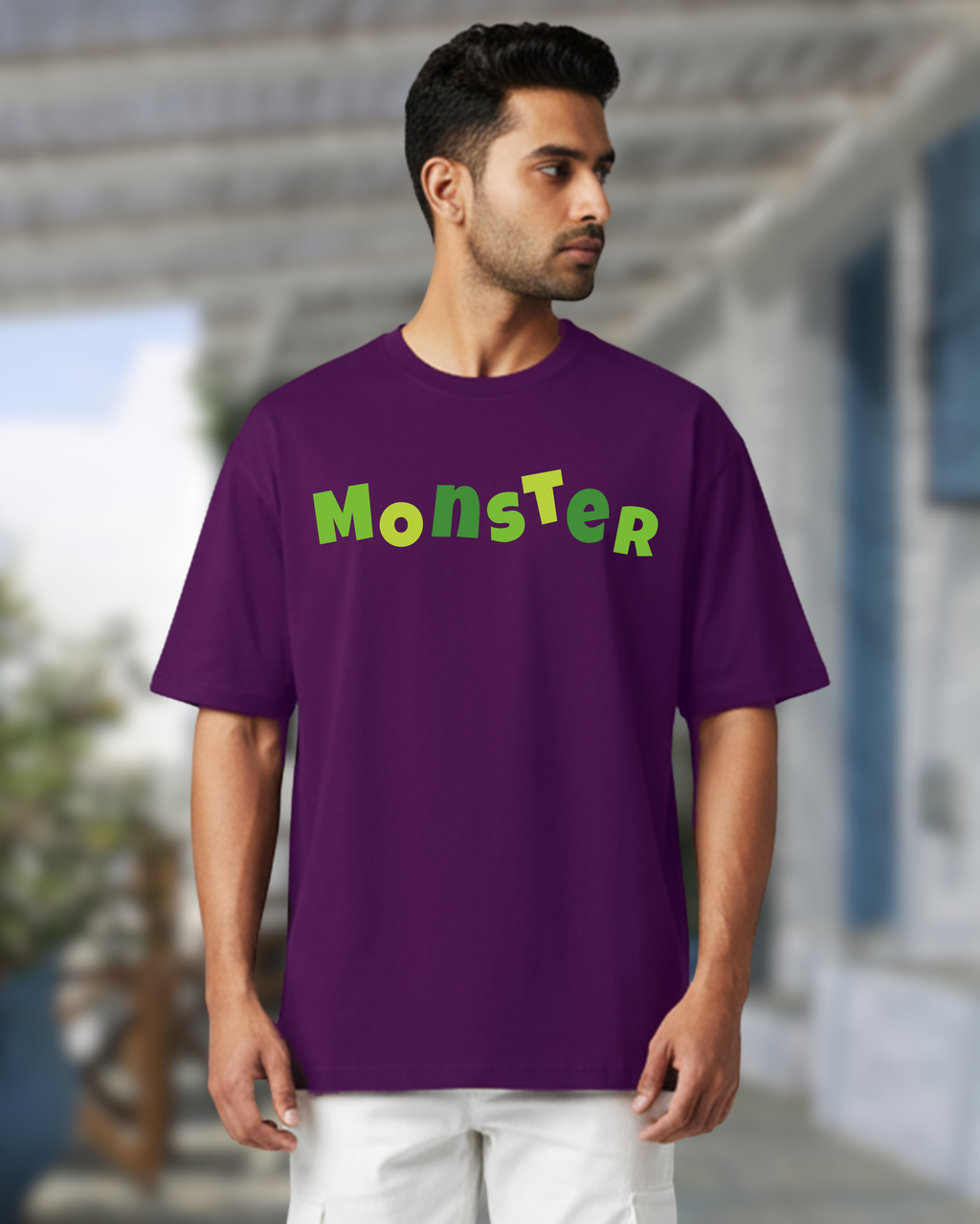 MONSTER MINIMAL OVERSIZE T-SHIRT
